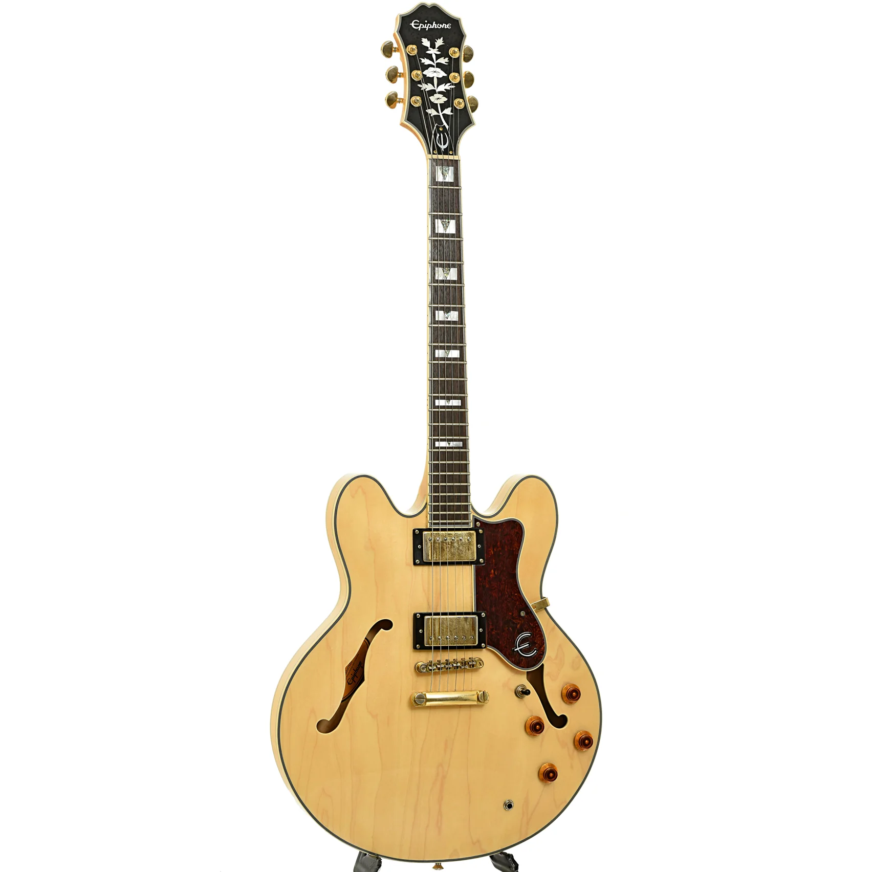 Epiphone Sheraton II-NA Semi-Hollowbody Electric Guitar (2011) - Image 3