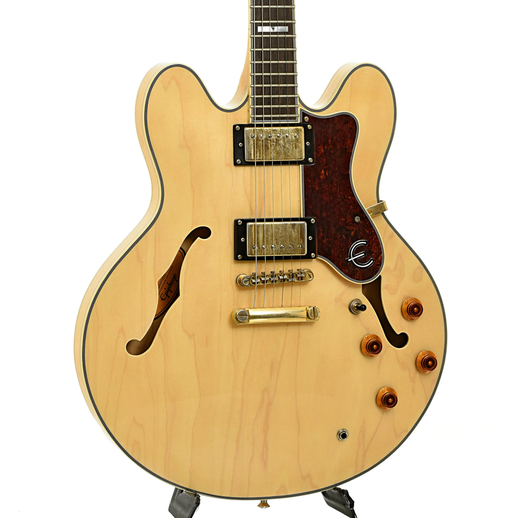 Epiphone Sheraton II-NA Semi-Hollowbody Electric Guitar (2011) - Image 4