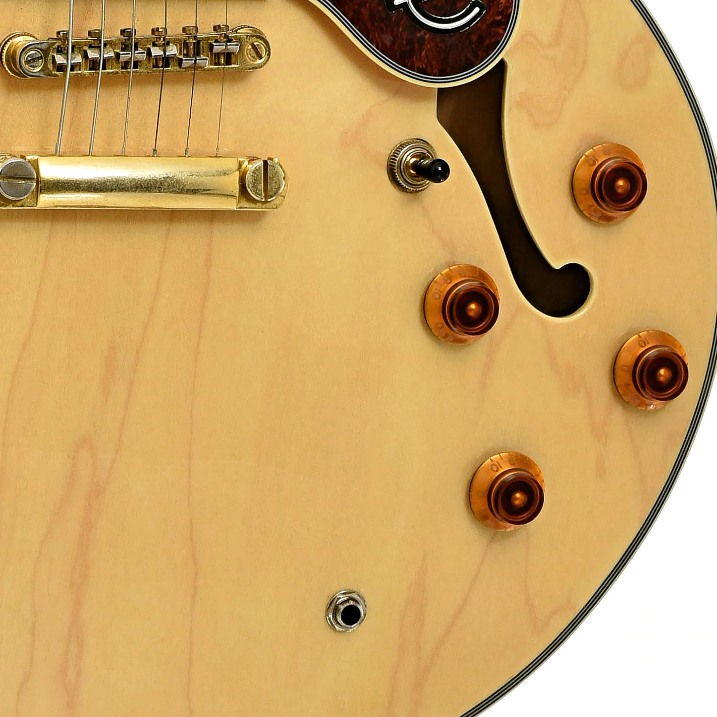 Epiphone Sheraton II-NA Semi-Hollowbody Electric Guitar (2011) - Image 5