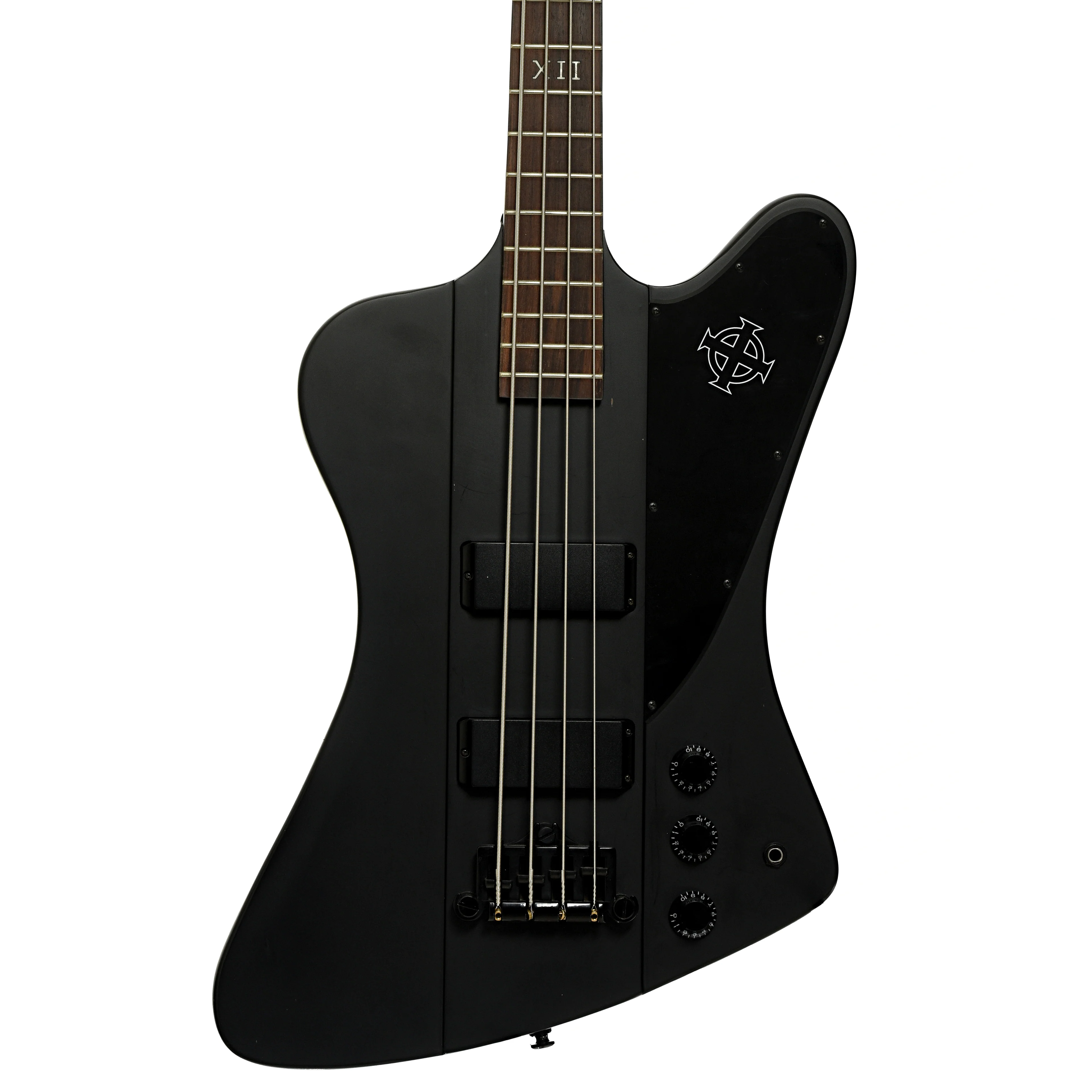 Epiphone Thunderbird IV Goth Electric Bass (2014) - Image 2