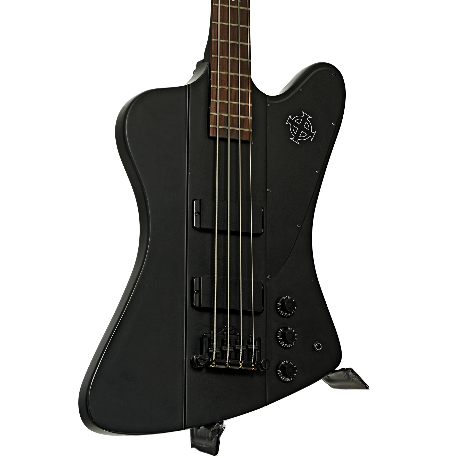 Epiphone Thunderbird IV Goth Electric Bass (2014) - Image 4