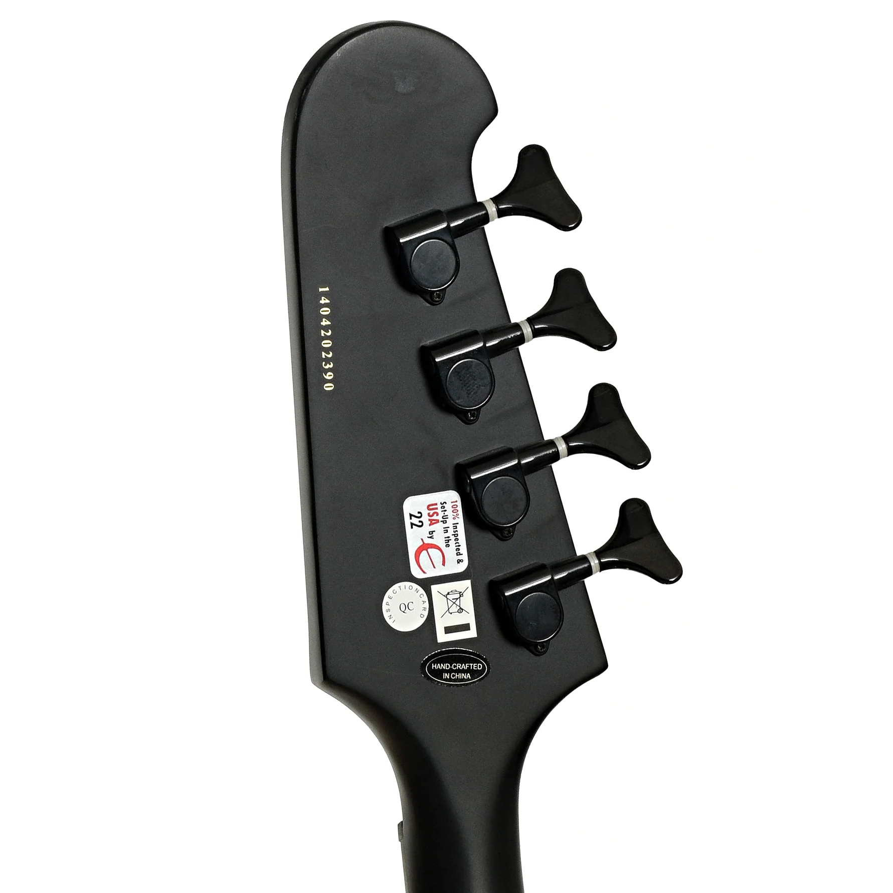 Epiphone Thunderbird IV Goth Electric Bass (2014) - Image 9