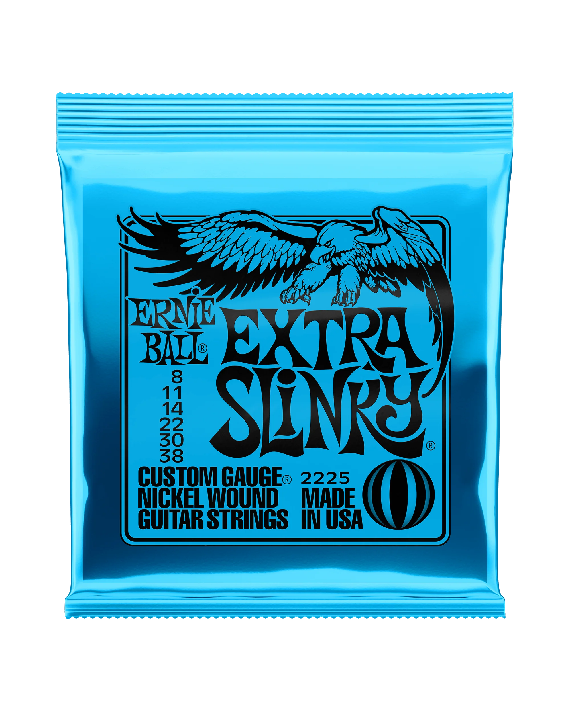Ernie Ball 2225 Extra Slinky Electric Guitar Strings - Image 2