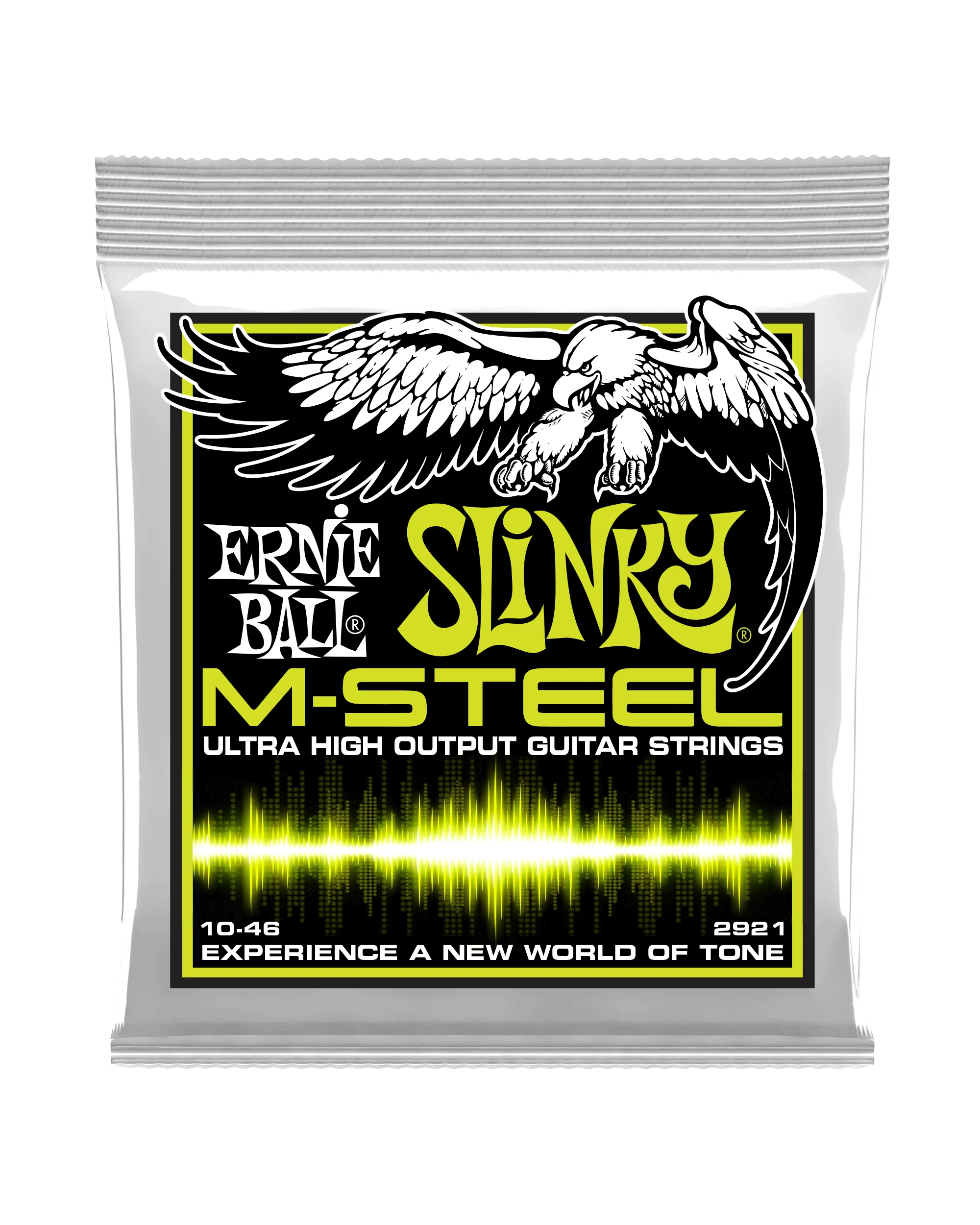 Ernie Ball 2921 M-Steel Regular Slinky Electric Guitar Strings - Image 2