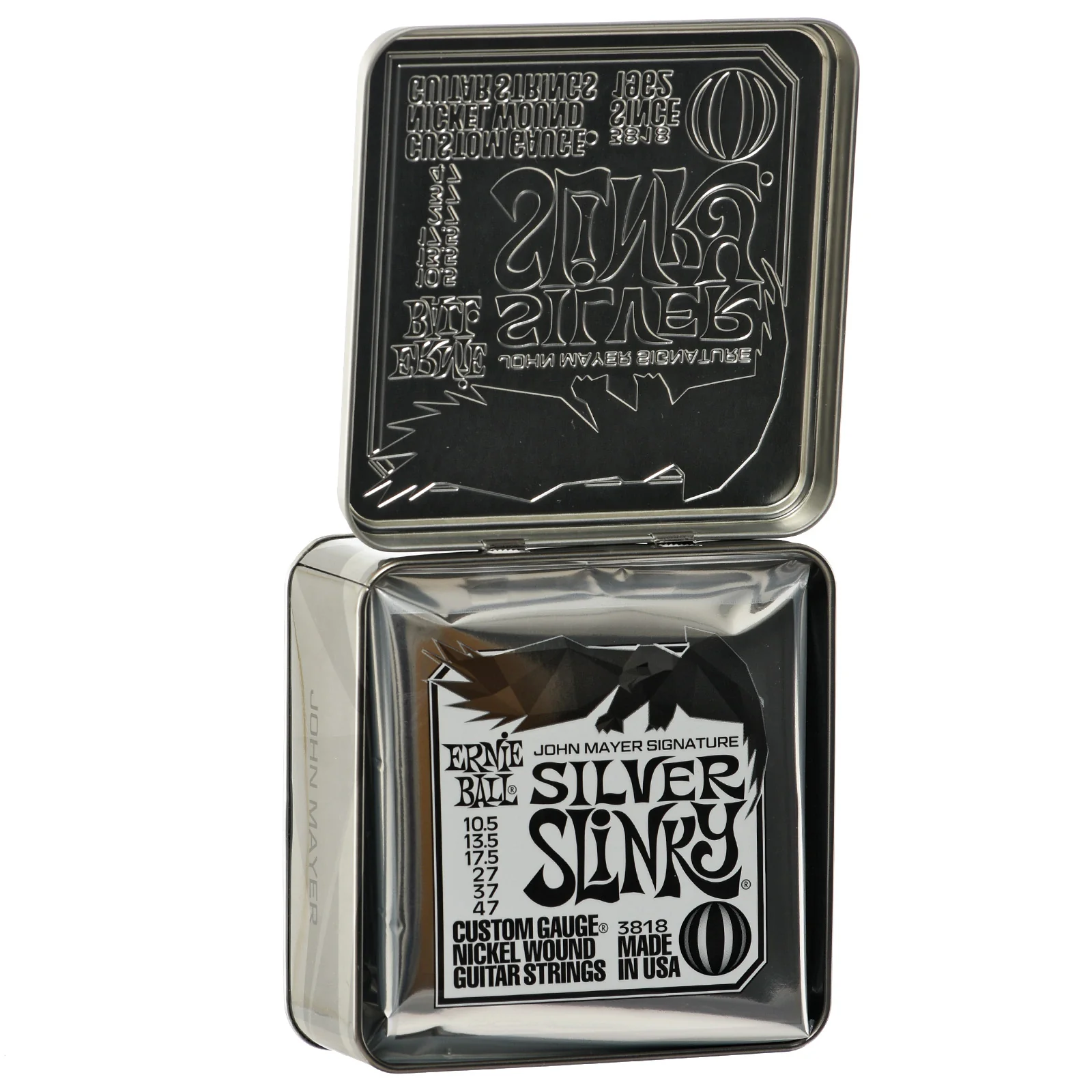 Ernie Ball John Mayer Signature Silver Strings (3-Pakc) - Image 3