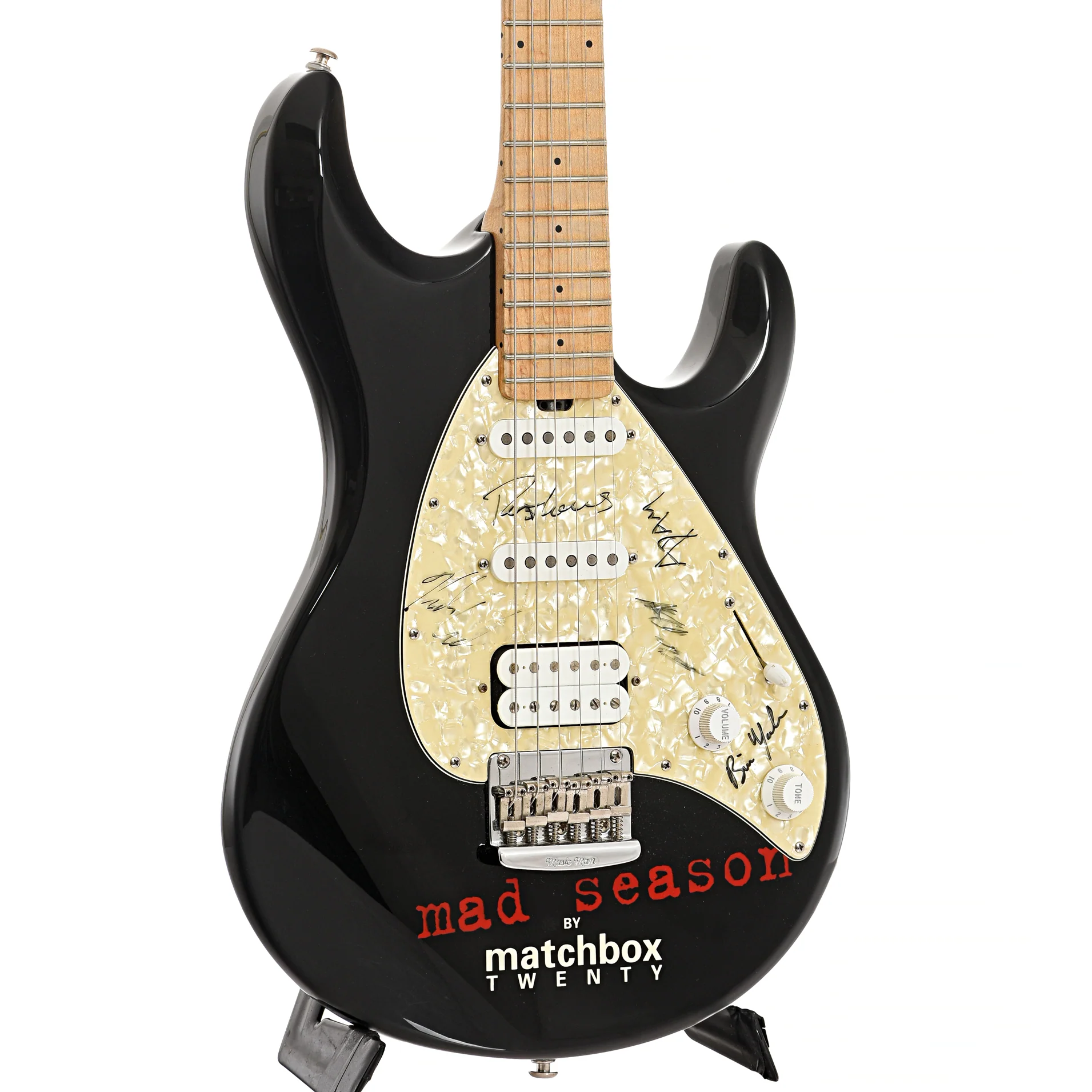 Ernie Ball Music Man Silhouette Special HSS Hardtail Electric Guitar (2000) - Image 4