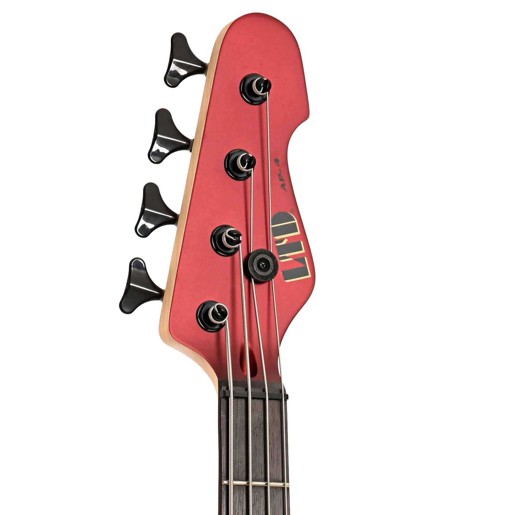 ESP LTD AP-4 4-String Bass, Candy Apple Red Satin - Image 8