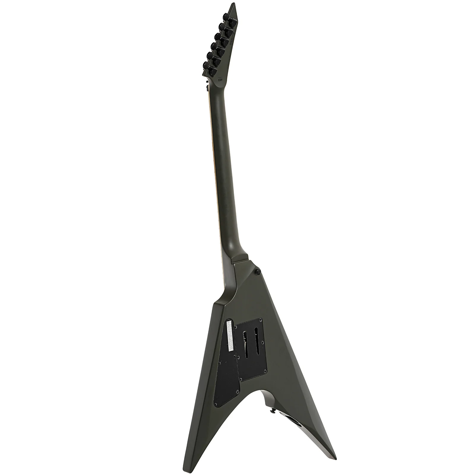ESP LTD Arrow-200 Electric Guitar, Military Green Satin (2022) - Image 12