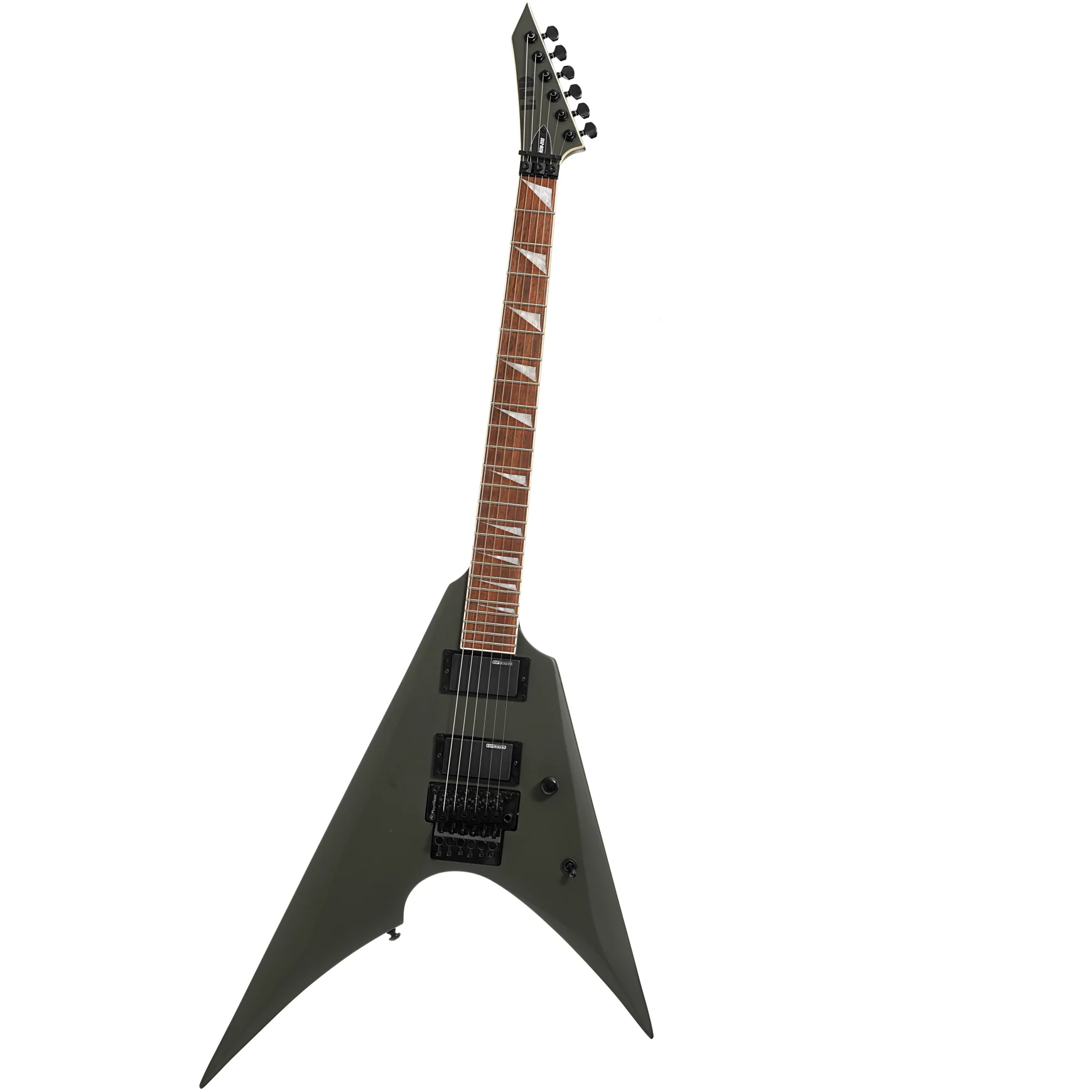 ESP LTD Arrow-200 Electric Guitar, Military Green Satin (2022) - Image 13
