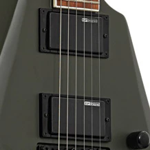 ESP LTD Arrow-200 Electric Guitar, Military Green Satin (2022) - Image 6