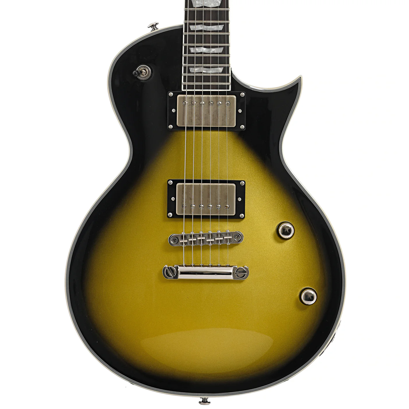 ESP LTD BK-600 Electric Guitar, Vintage Silver Sunburst - Image 2