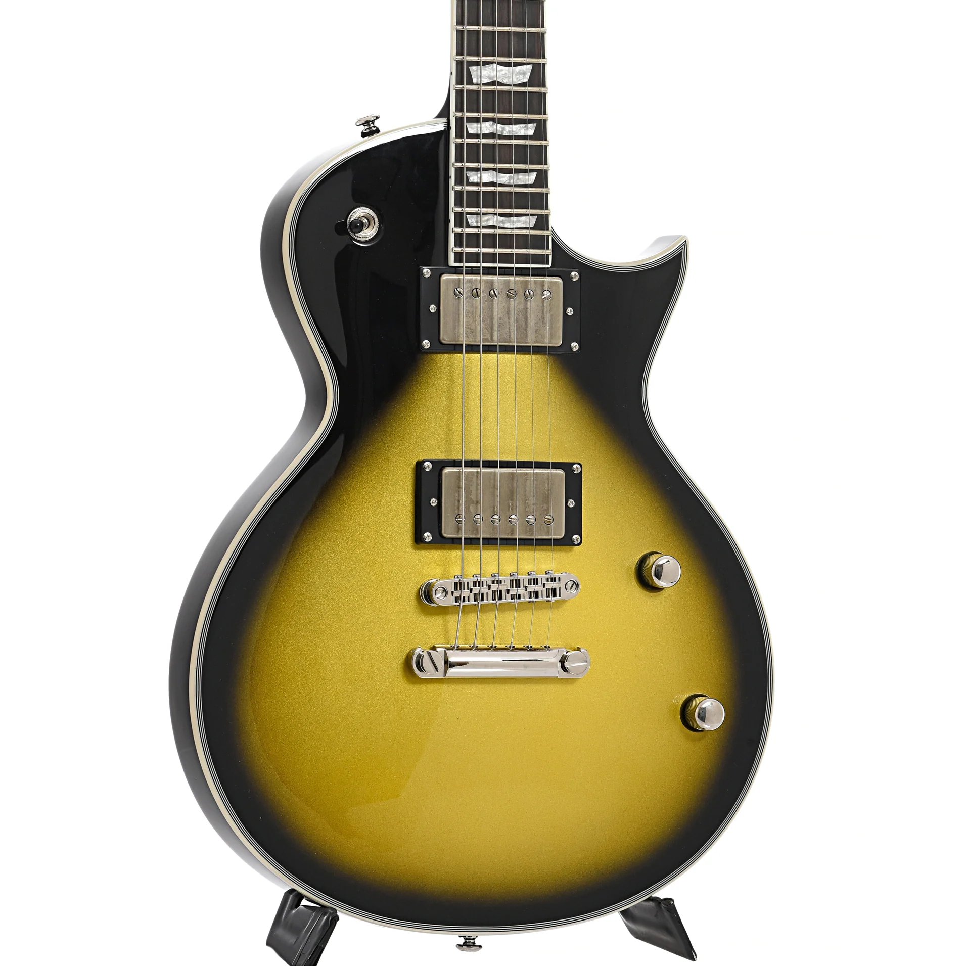 ESP LTD BK-600 Electric Guitar, Vintage Silver Sunburst - Image 4
