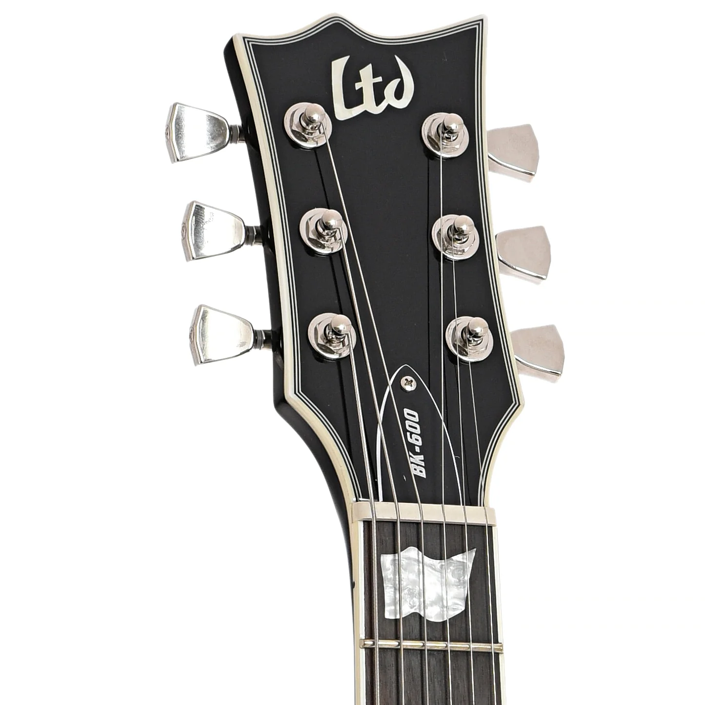 ESP LTD BK-600 Electric Guitar, Vintage Silver Sunburst - Image 8