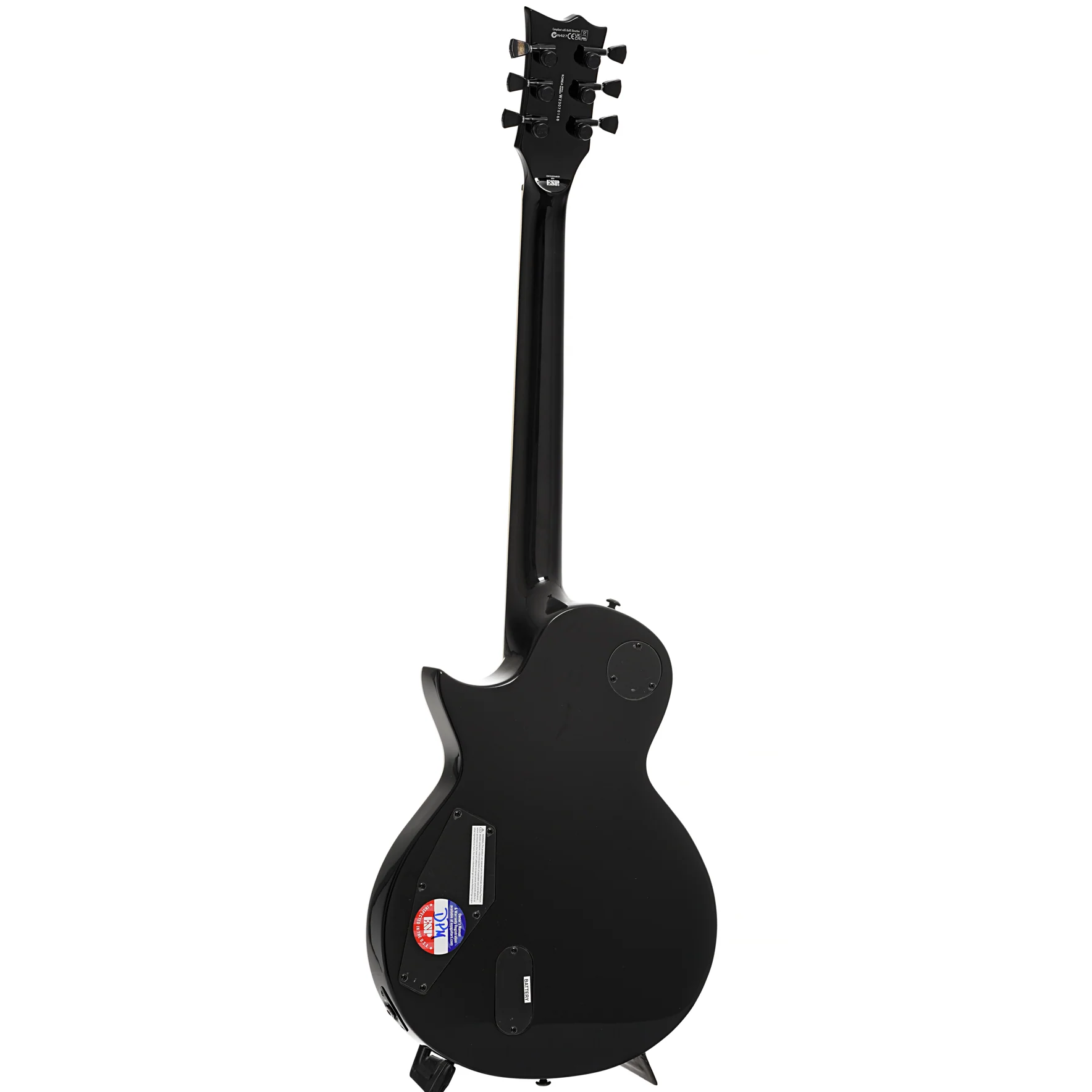 ESP LTD EC-1000T Electric Guitar, Charcoal Burst - Image 12
