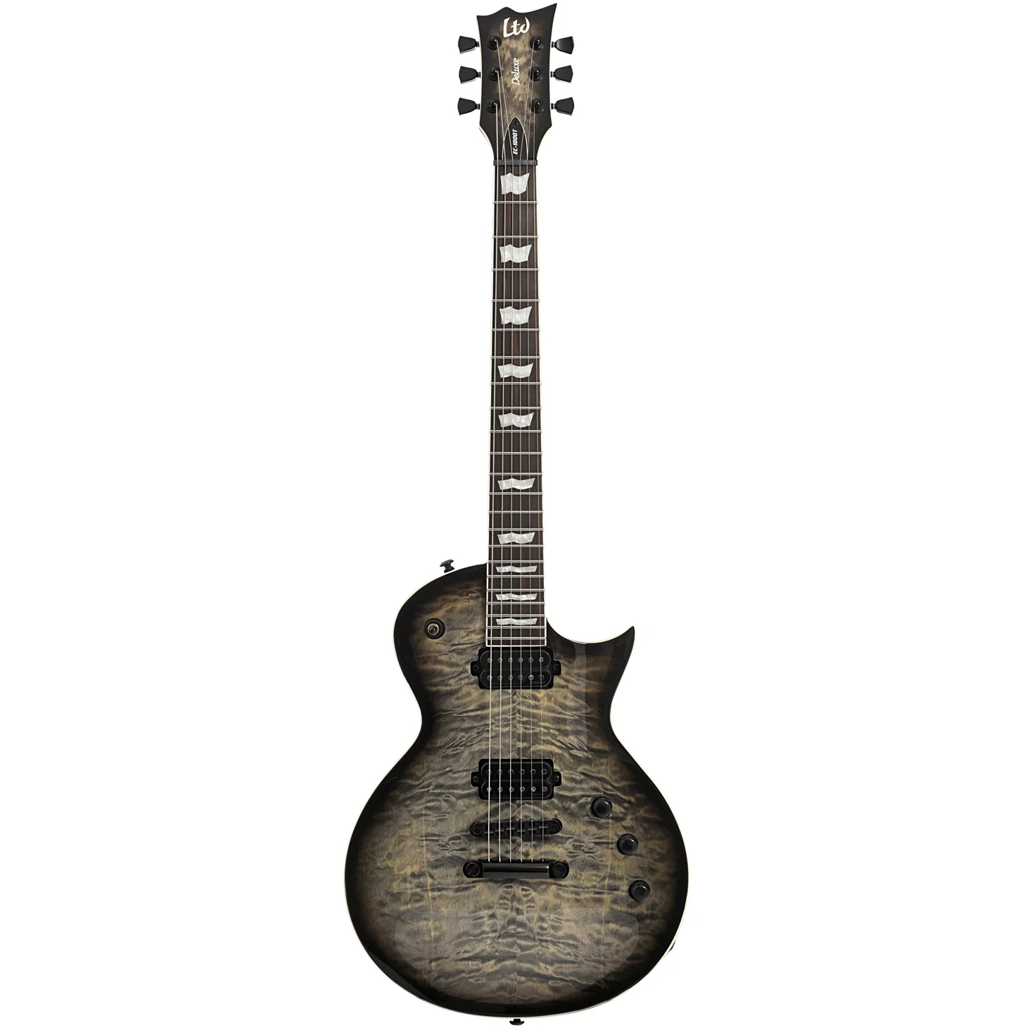 ESP LTD EC-1000T Electric Guitar, Charcoal Burst - Image 13
