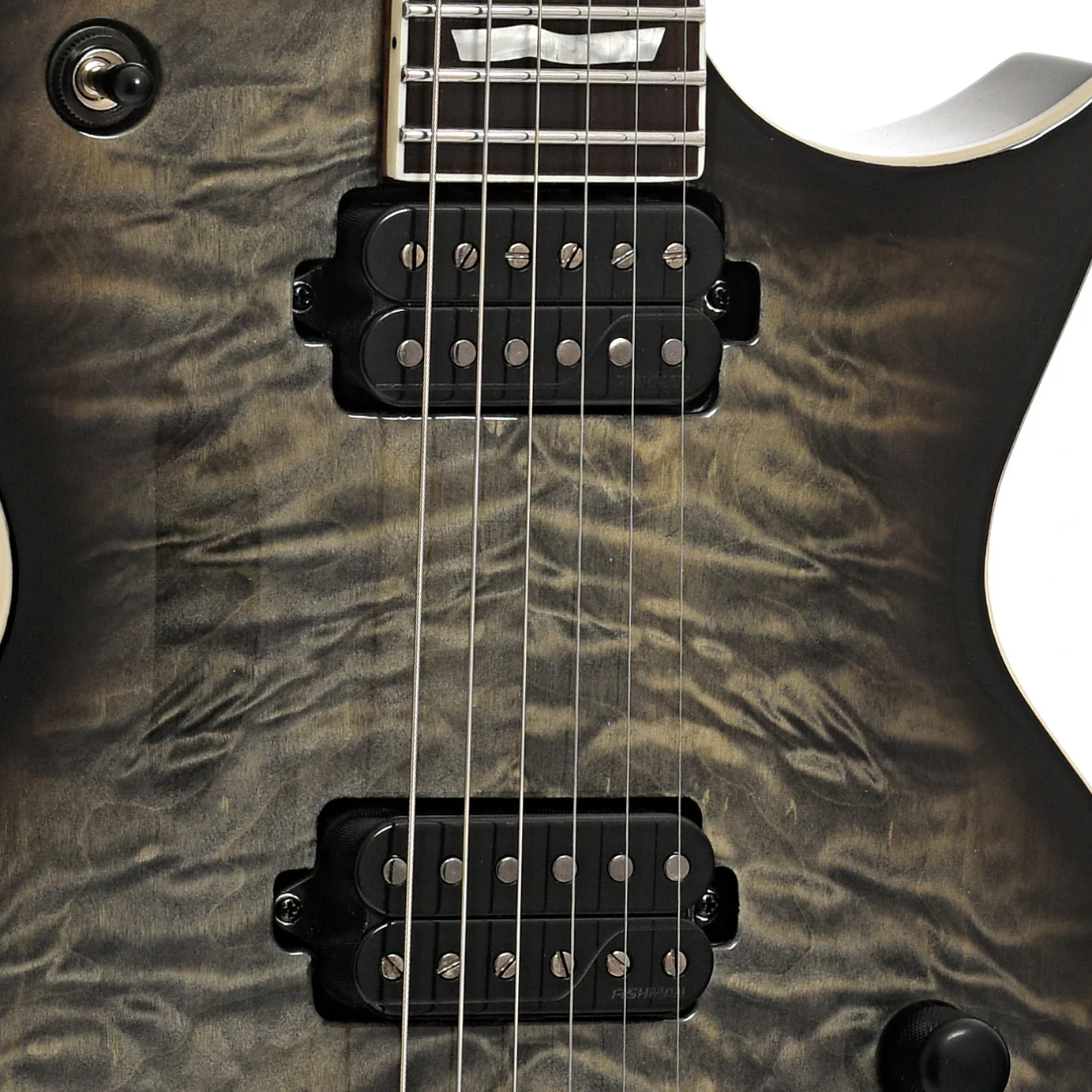 ESP LTD EC-1000T Electric Guitar, Charcoal Burst - Image 6