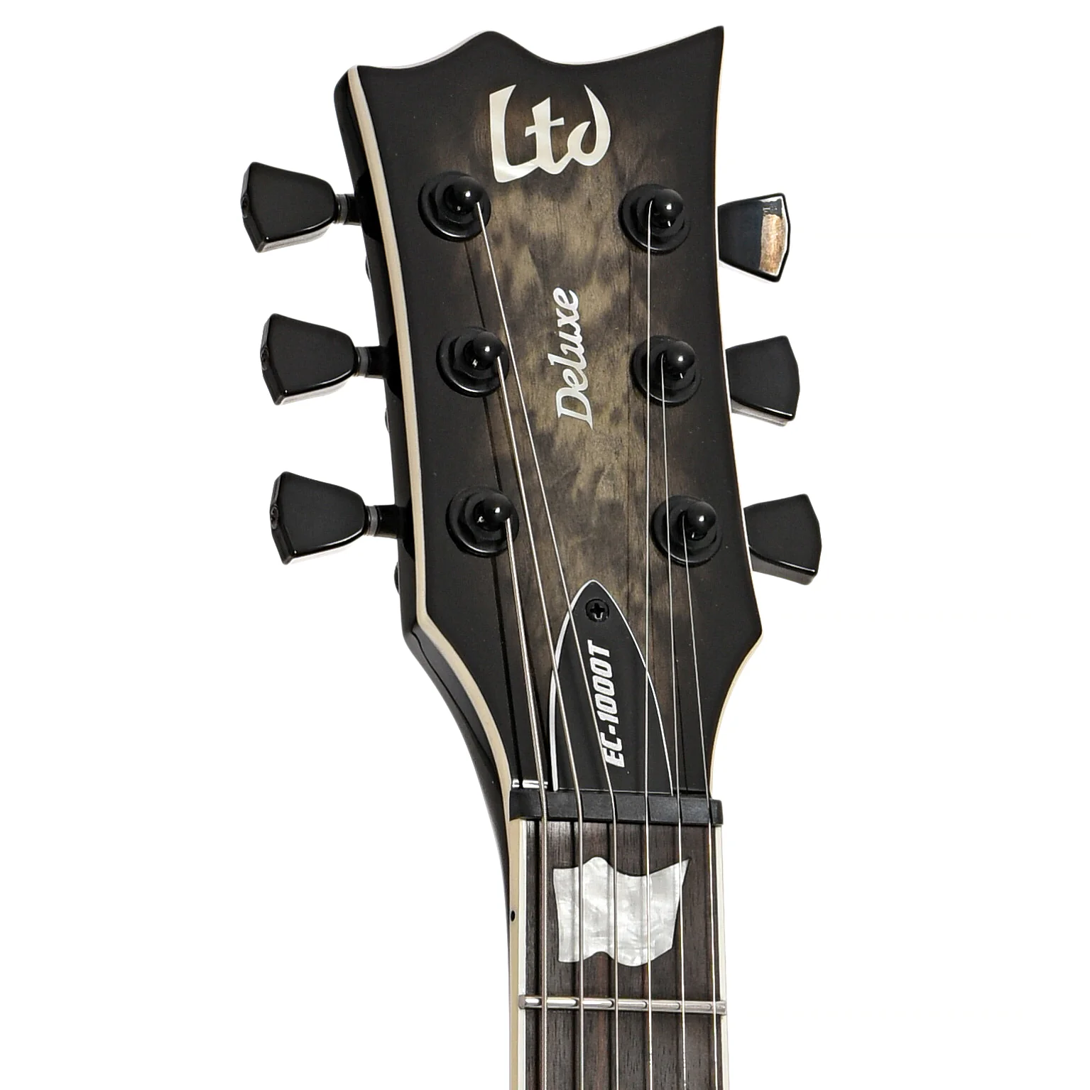 ESP LTD EC-1000T Electric Guitar, Charcoal Burst - Image 8