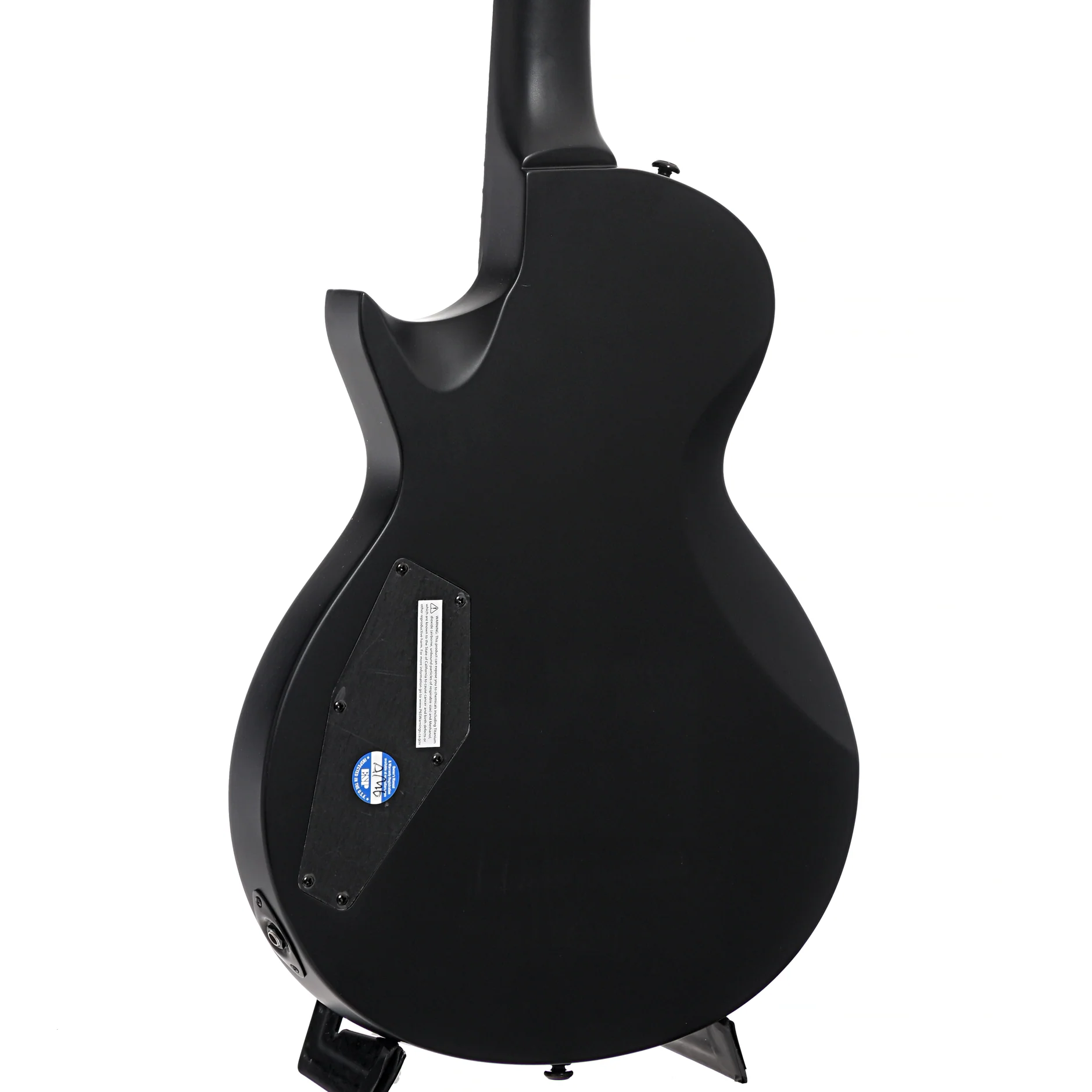 ESP LTD EC-201 Electric Guitar, Black Satin - Image 12