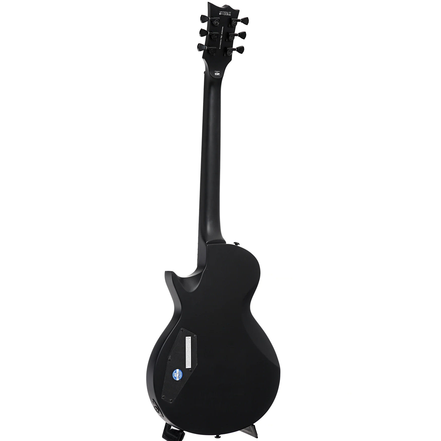 ESP LTD EC-201 Electric Guitar, Black Satin - Image 13