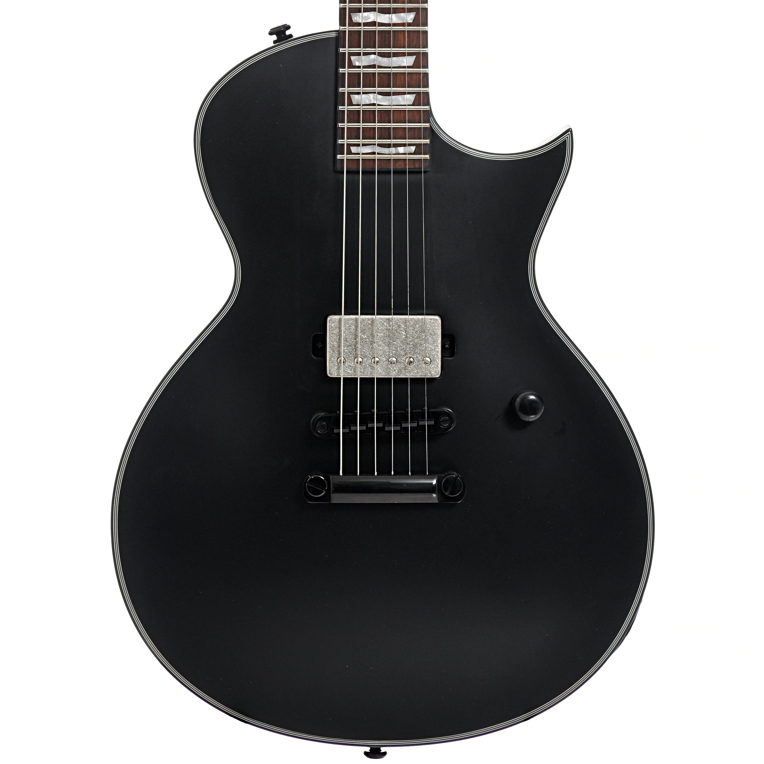 ESP LTD EC-201 Electric Guitar, Black Satin - Image 2