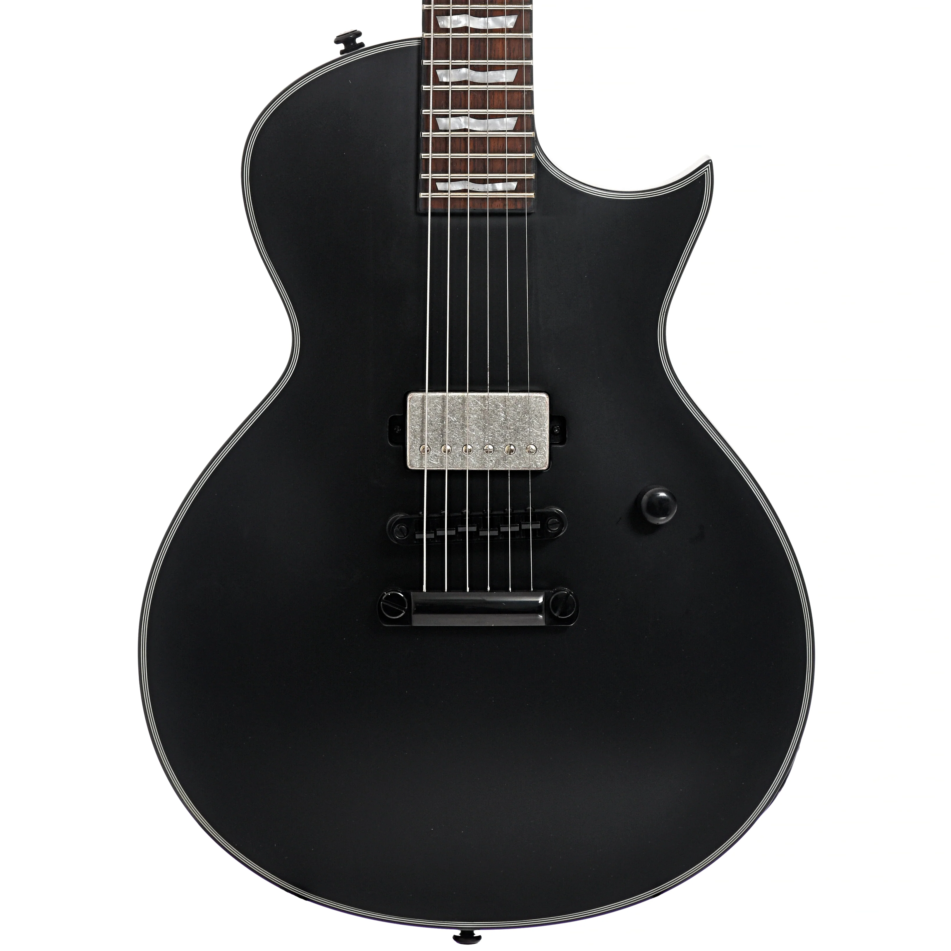 ESP LTD EC-201 Electric Guitar, Black Satin - Image 3
