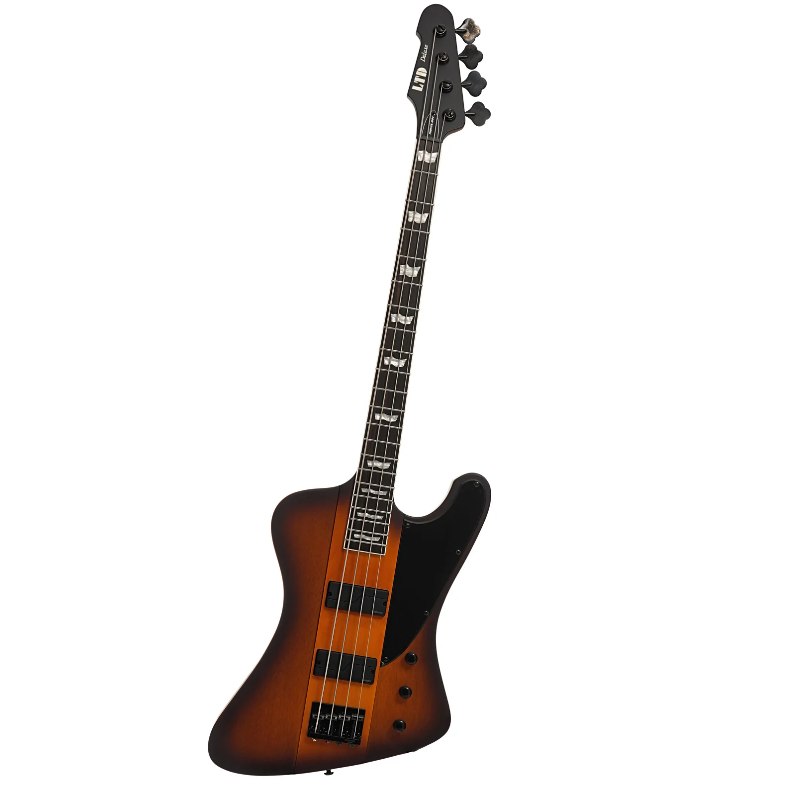 ESP LTD Phoenix-1004 4-String Bass, Tobacco Sunburst Satin - Image 13