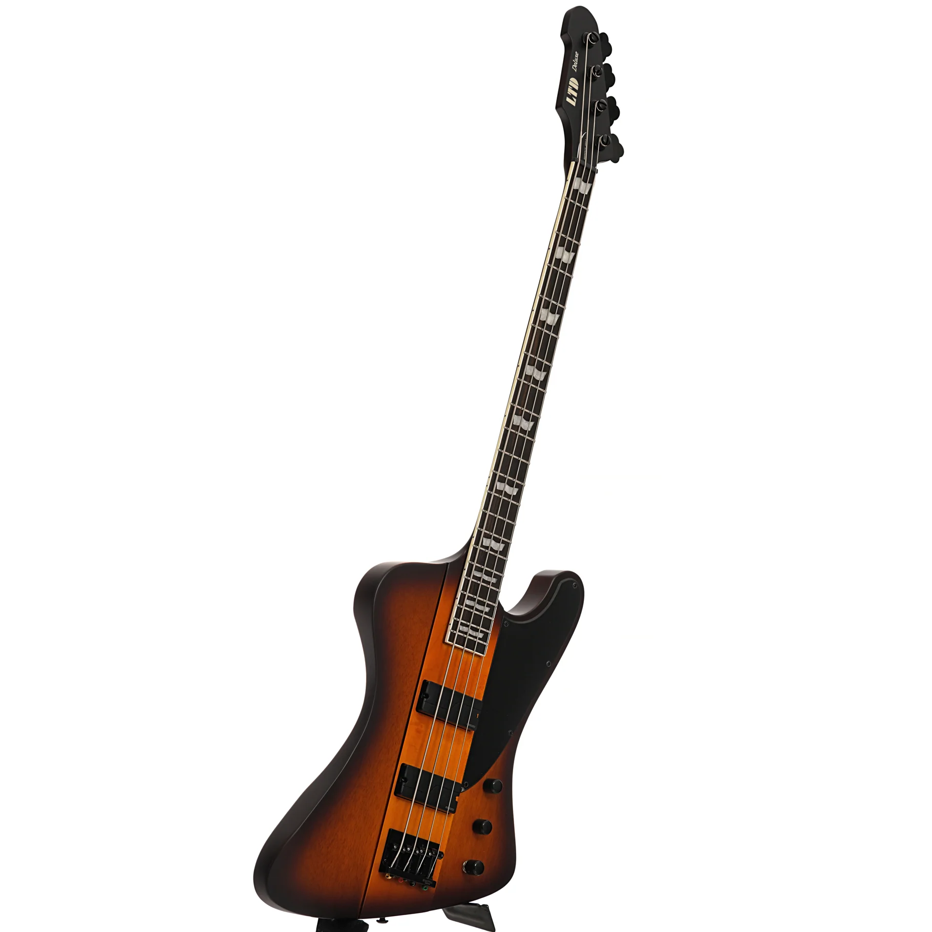 ESP LTD Phoenix-1004 4-String Bass, Tobacco Sunburst Satin - Image 3