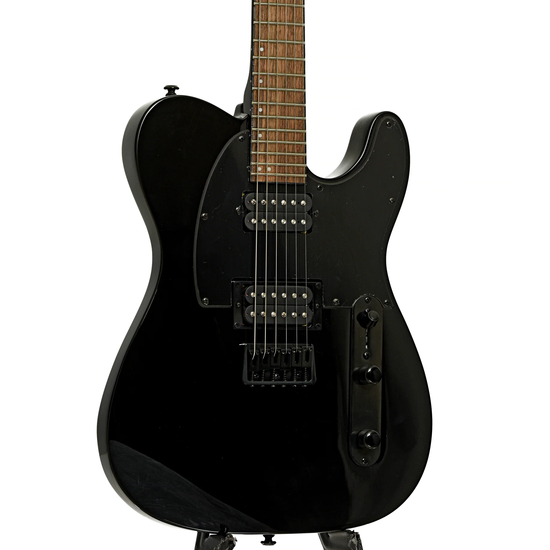ESP LTD TE-200 Electric Guitar Black Finish (2023) - Image 4