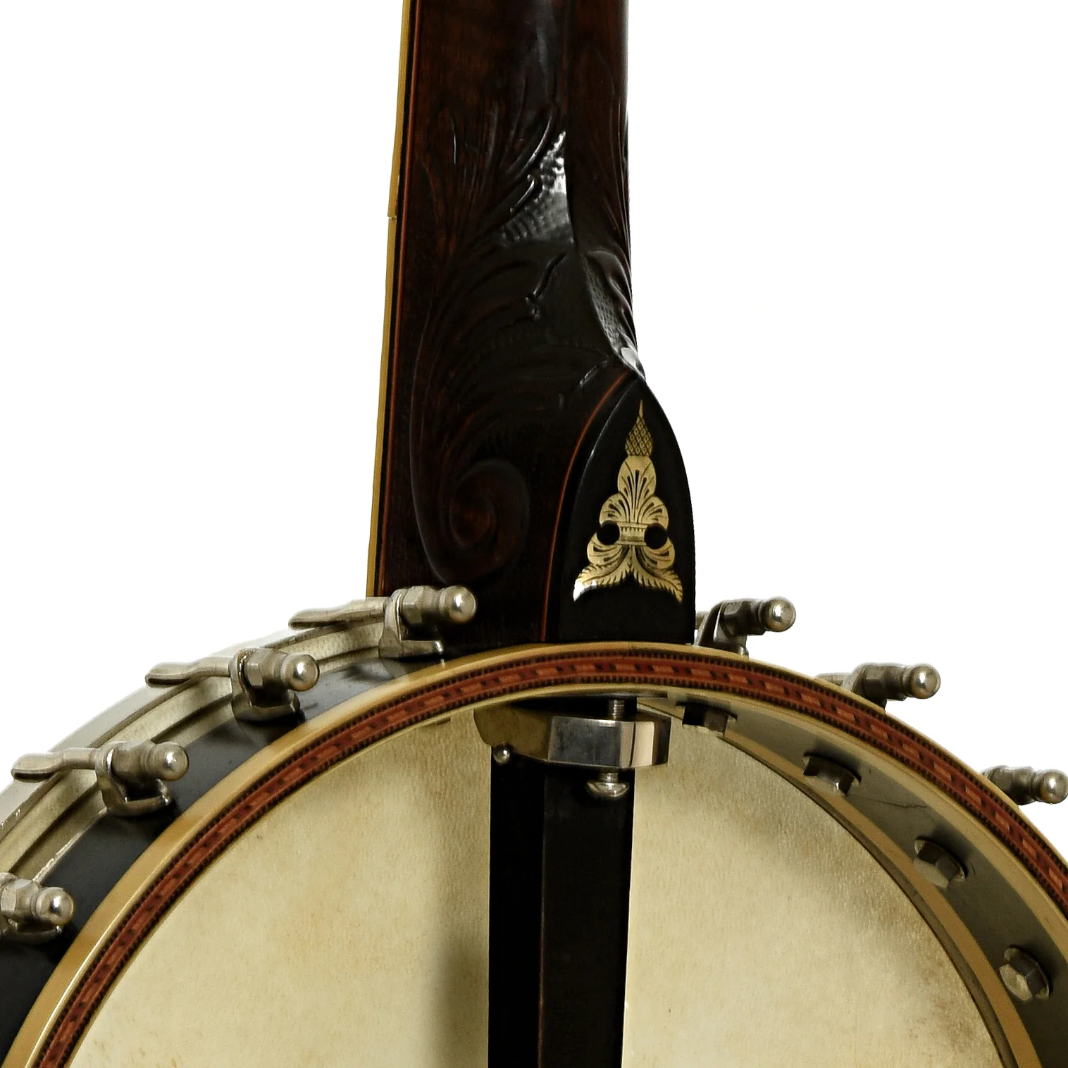 A. C. Fairbanks Custom Open Back Banjo and Case (1890s) - Image 10