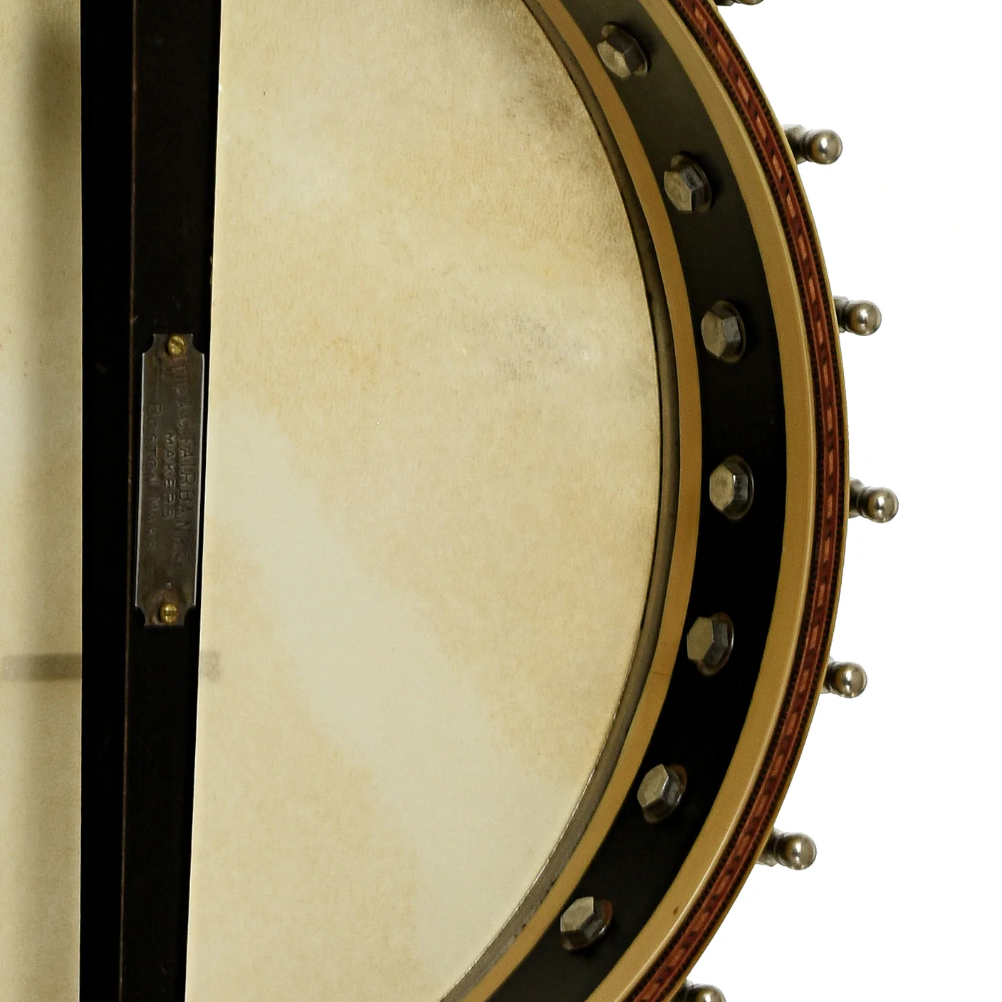 A. C. Fairbanks Custom Open Back Banjo and Case (1890s) - Image 11