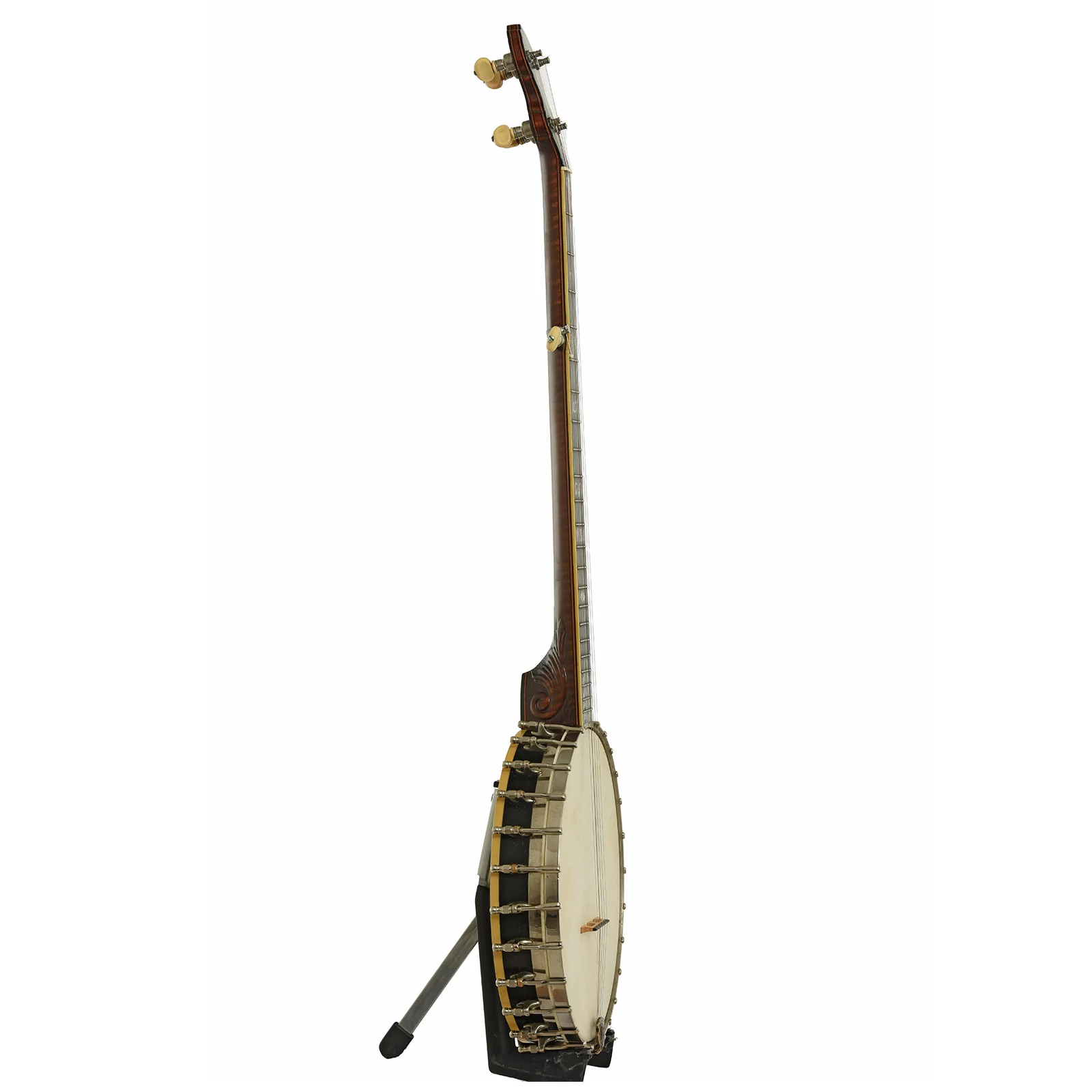 A. C. Fairbanks Custom Open Back Banjo and Case (1890s) - Image 14