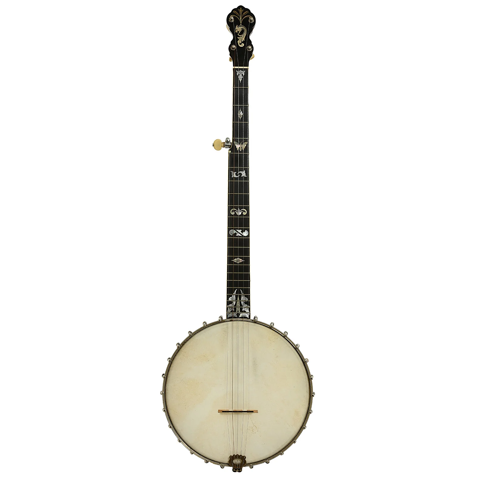 A. C. Fairbanks Custom Open Back Banjo and Case (1890s) - Image 16
