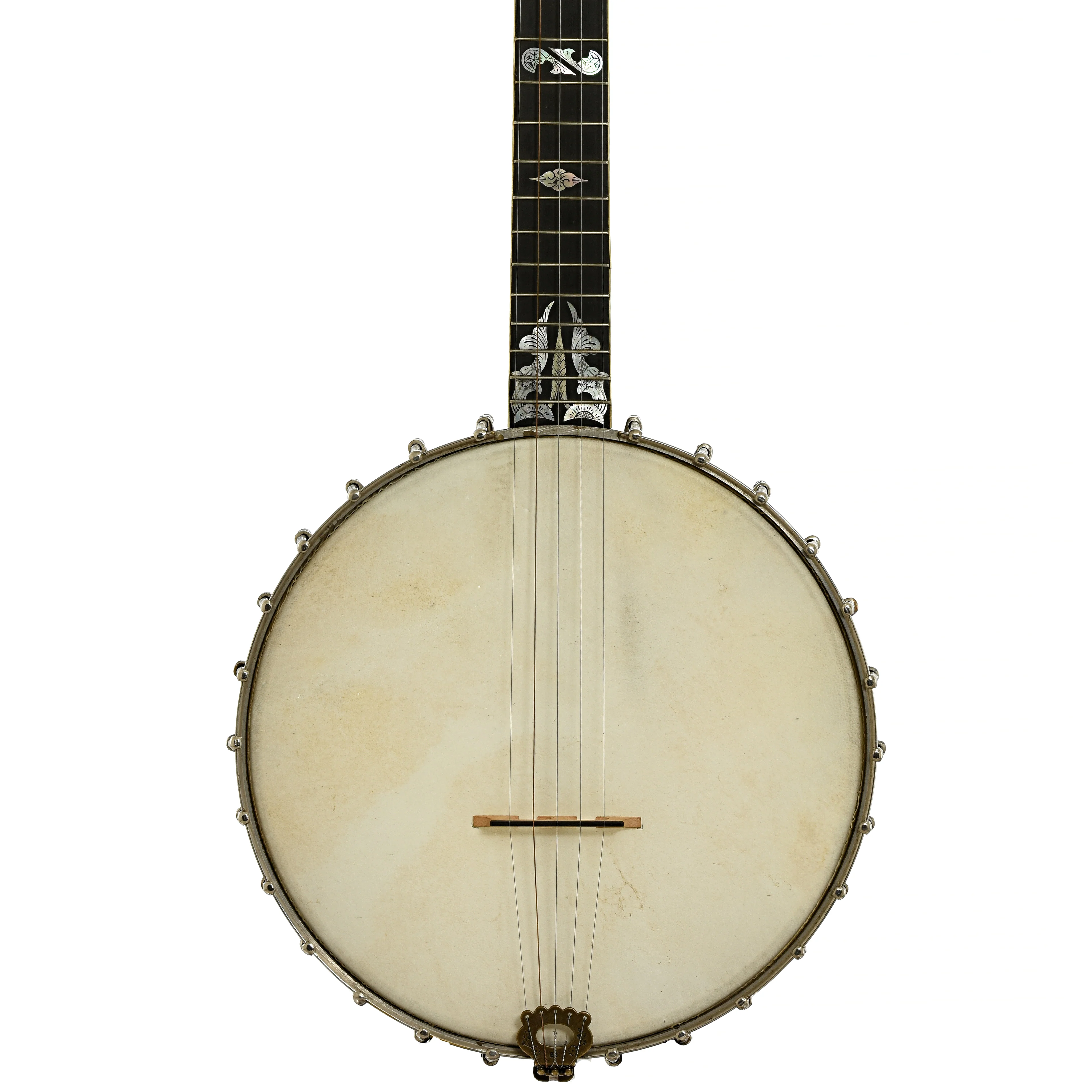 A. C. Fairbanks Custom Open Back Banjo and Case (1890s) - Image 4