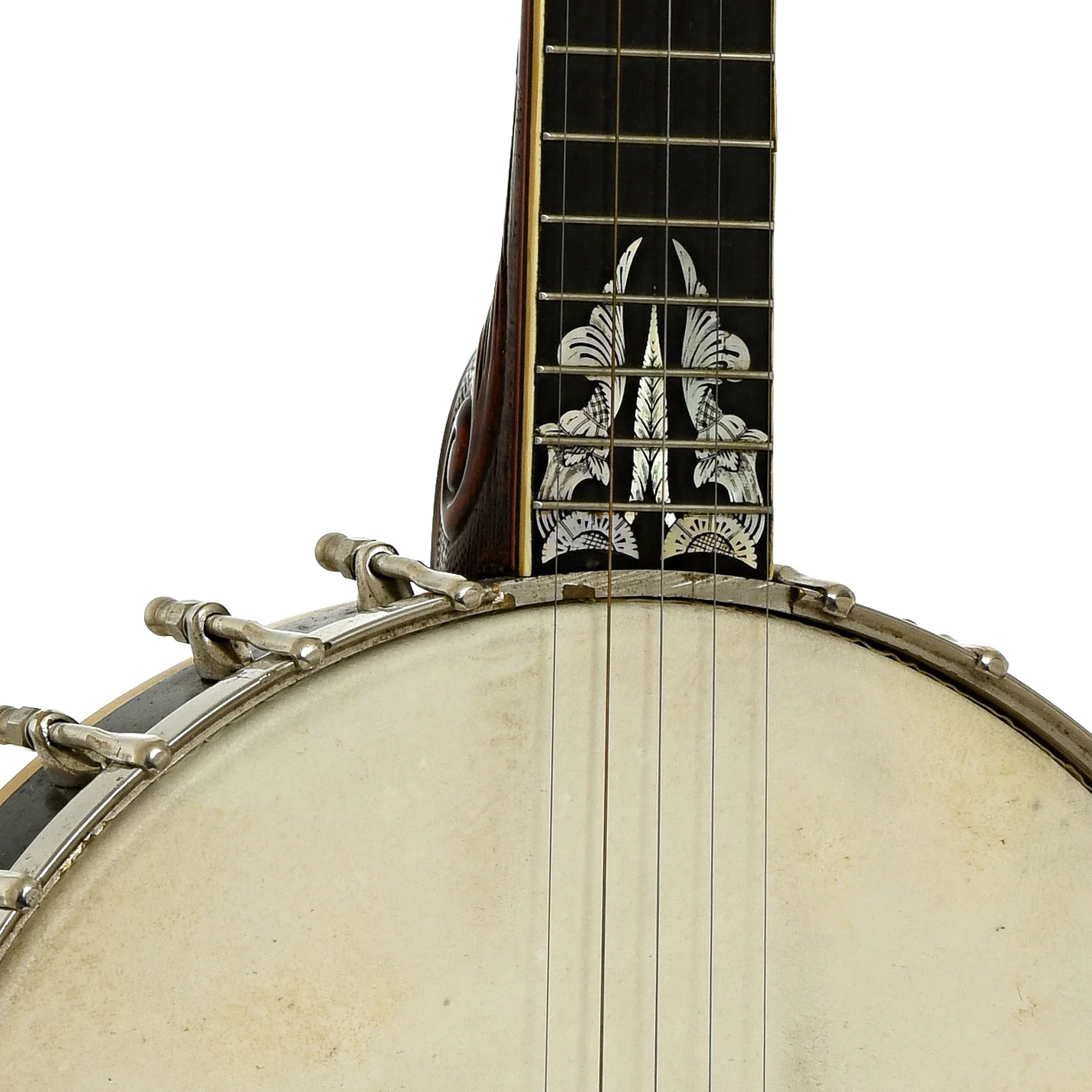 A. C. Fairbanks Custom Open Back Banjo and Case (1890s) - Image 6
