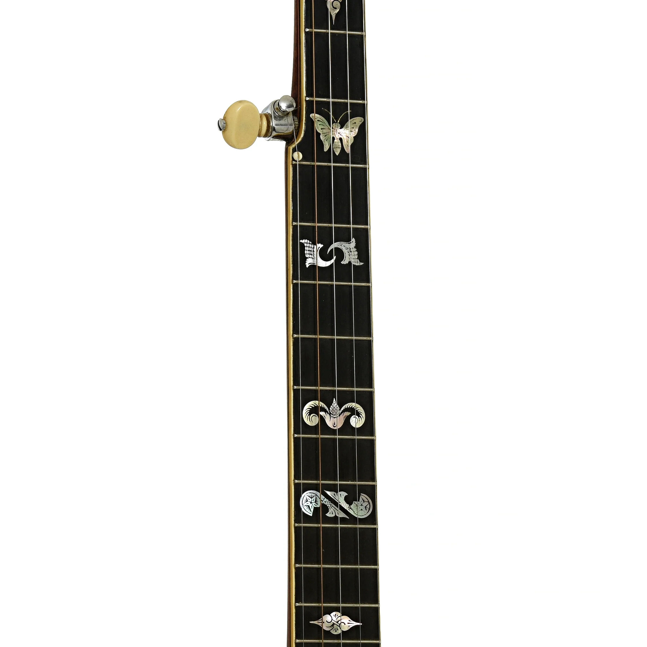 A. C. Fairbanks Custom Open Back Banjo and Case (1890s) - Image 7