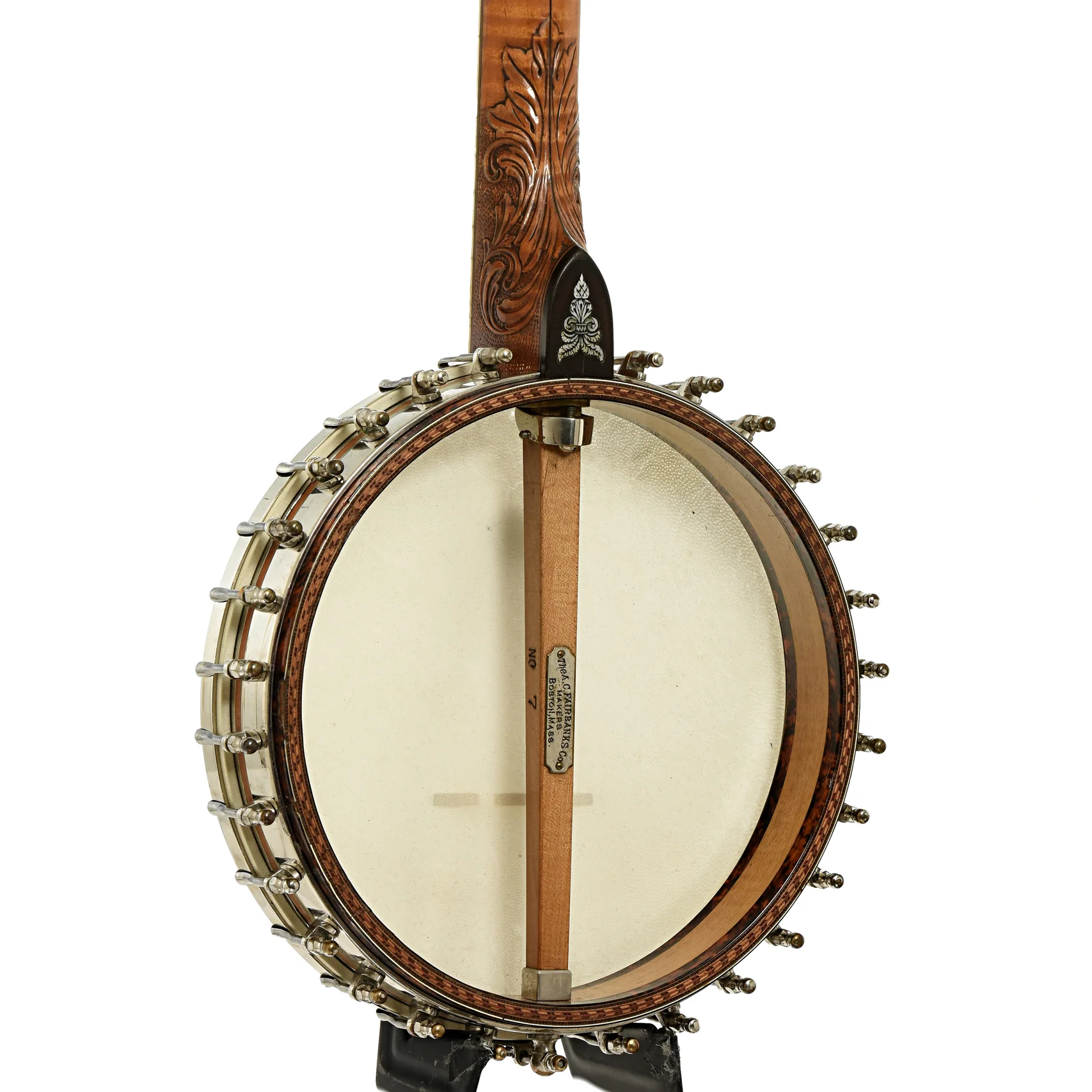 Fairbanks Whyte Laydie No.7 Open Back Banjo (1906) - Image 12