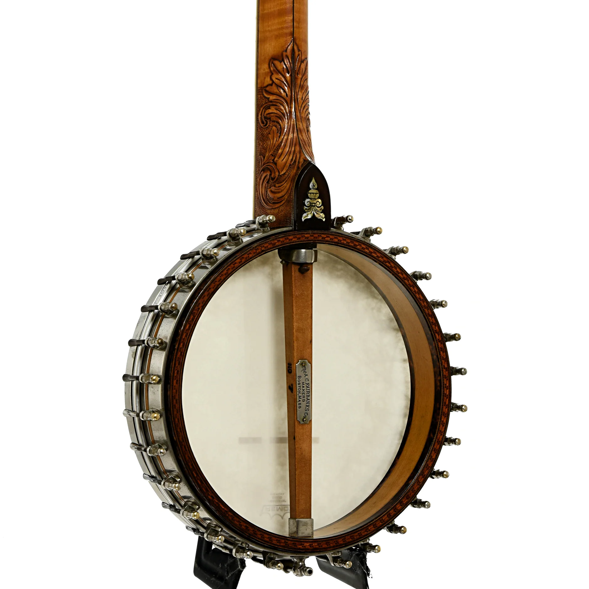 Fairbanks Whyte Laydie No.7 Open Back Banjo (1908) - Image 12