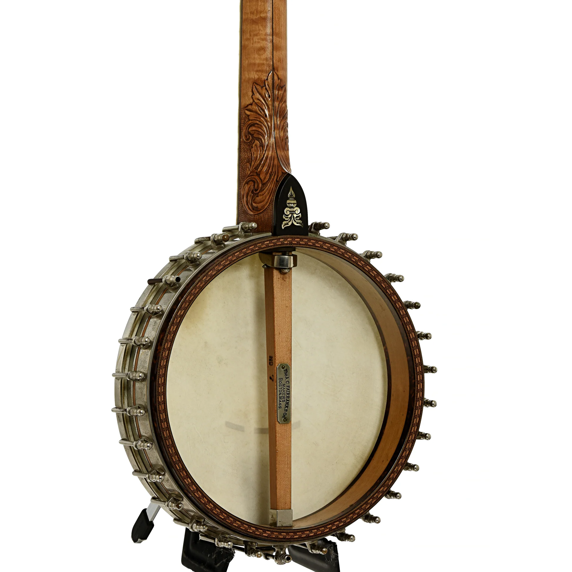Fairbanks Whyte Laydie No.7 Open Back Banjo (1909) - Image 12
