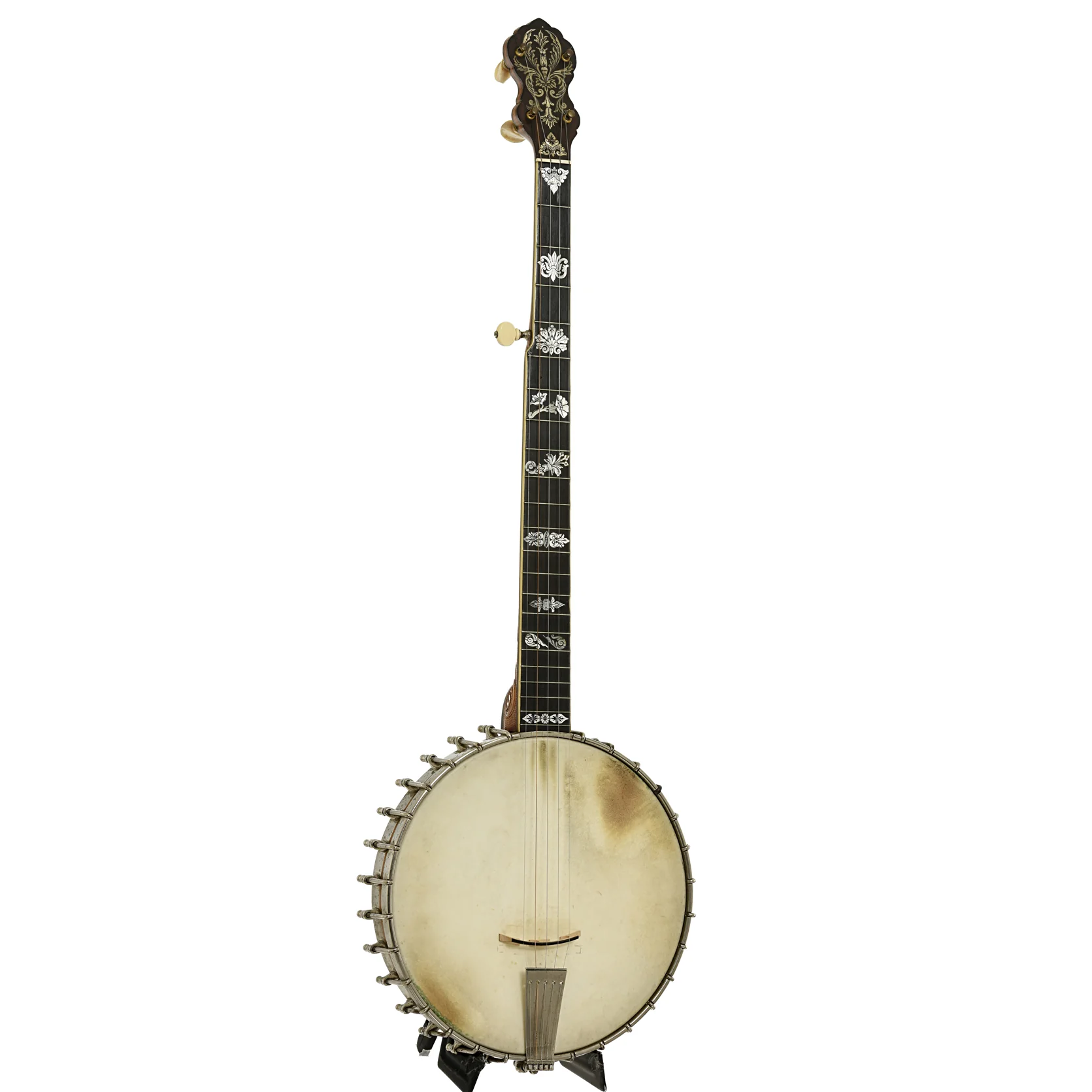 Fairbanks Whyte Laydie No.7 Open Back Banjo (1909) - Image 3