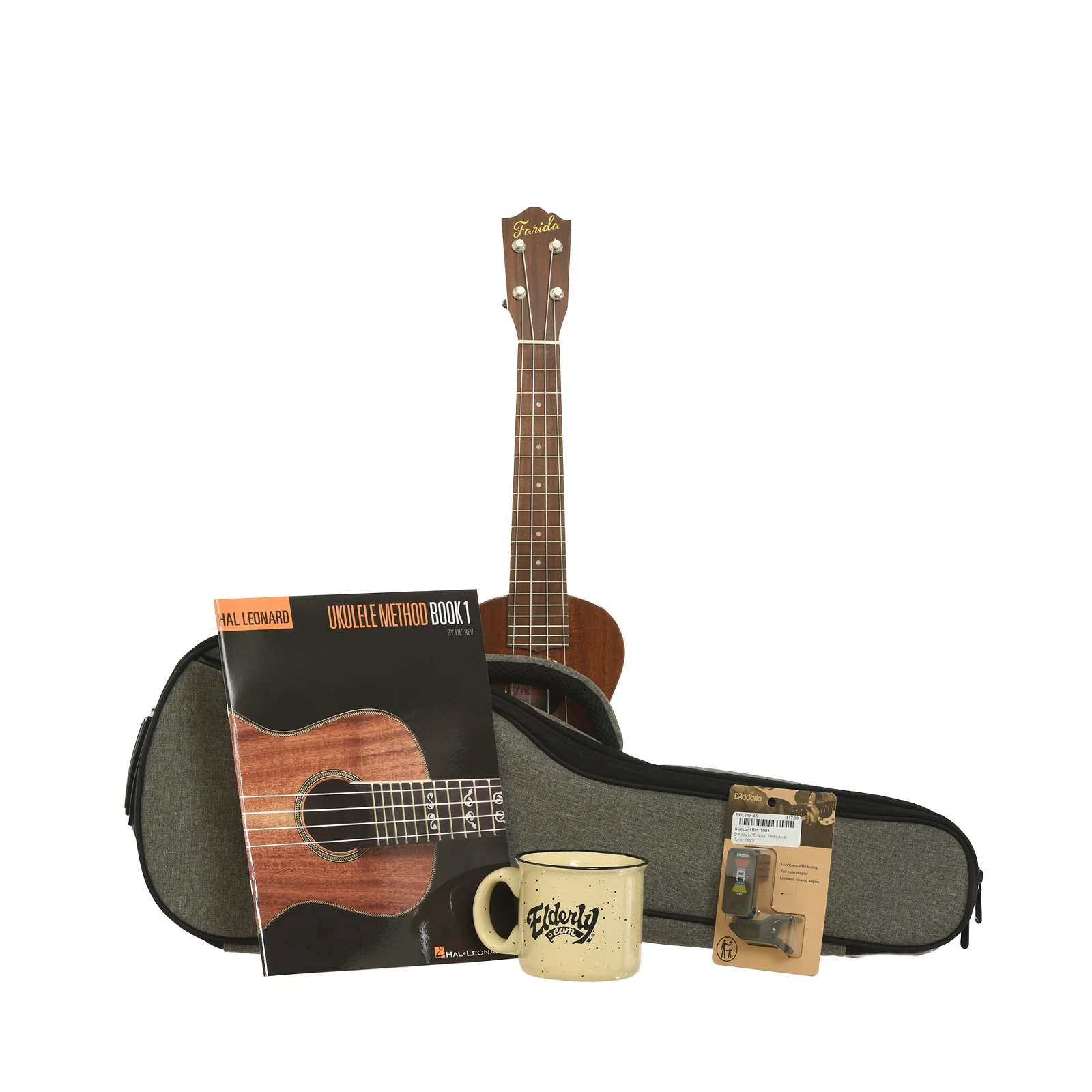 Farida Deal Pack, Concert Ukulele - Image 2