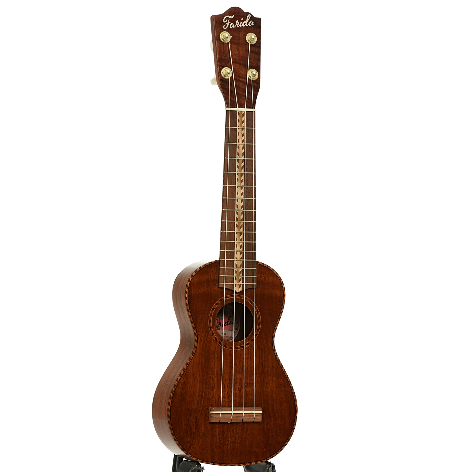 Farida Holiday Pack, Koa Soprano Ukulele - Image 4
