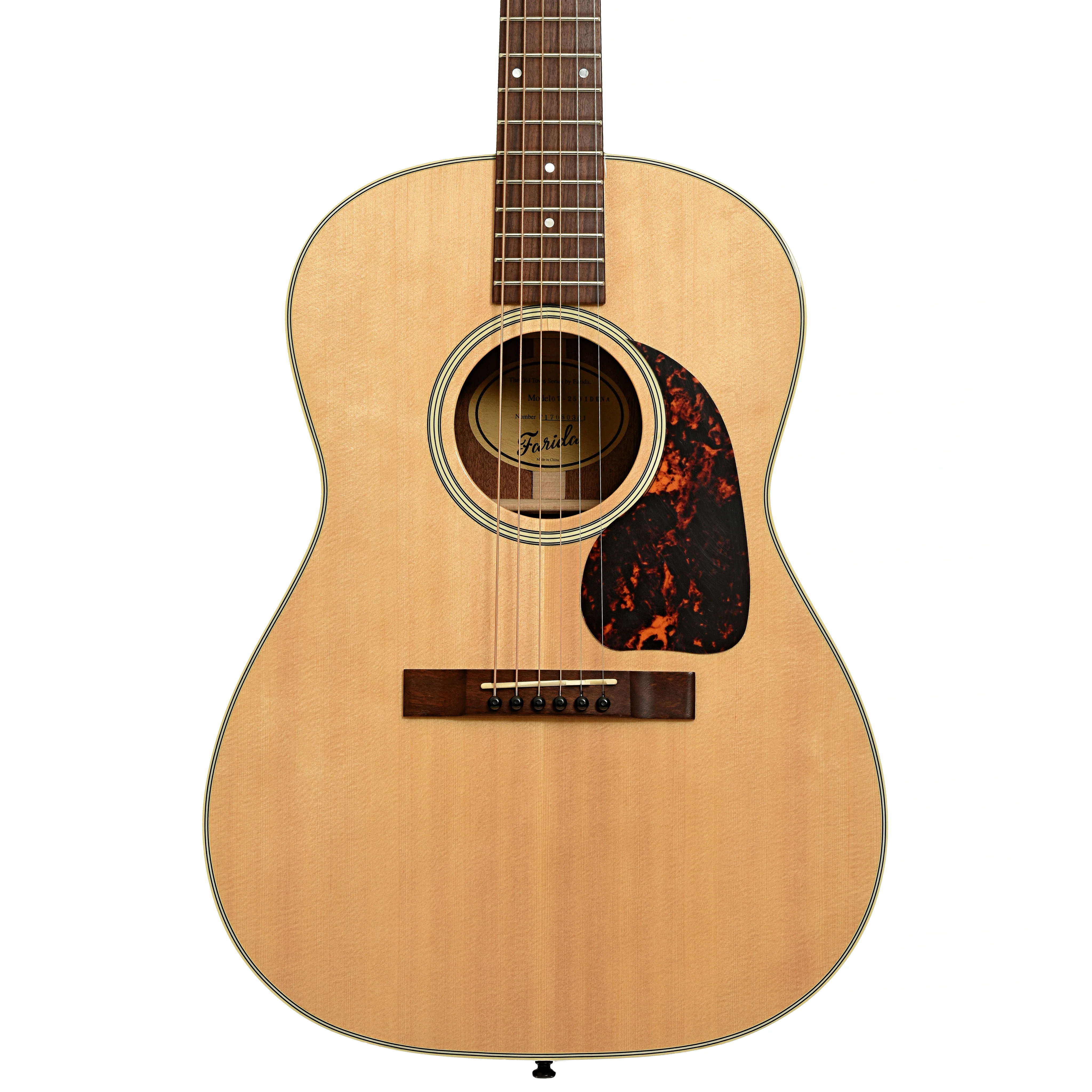 Farida Old Town Series OT-25 Wide NA Acoustic Guitar (2017) - Image 2