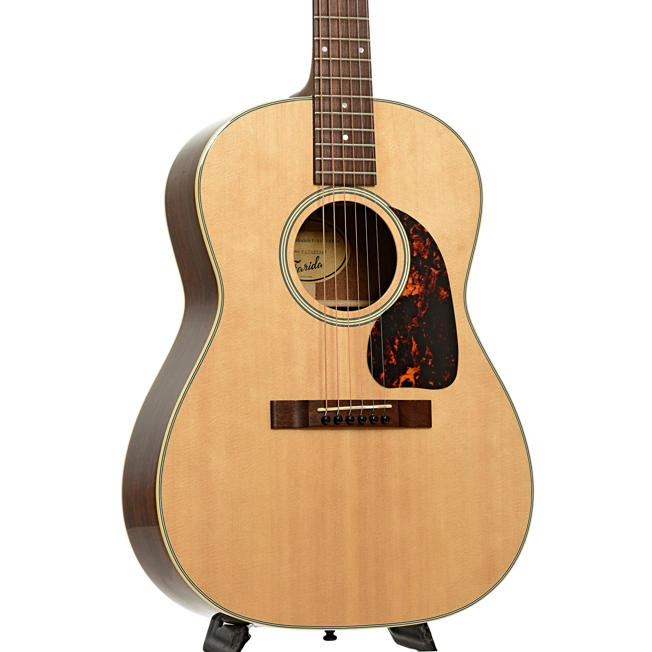 Farida Old Town Series OT-25 Wide NA Acoustic Guitar (2017) - Image 4