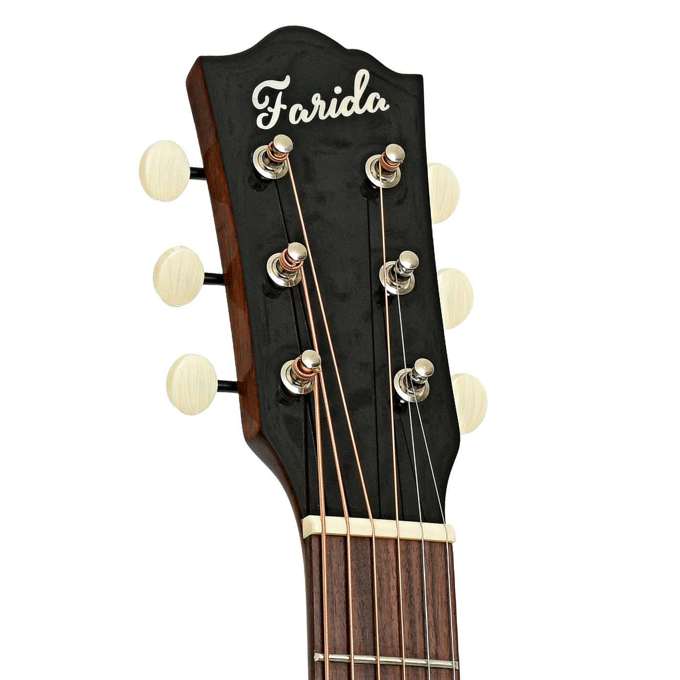 Farida Old Town Series OT-25 Wide NA Acoustic Guitar (2017) - Image 8