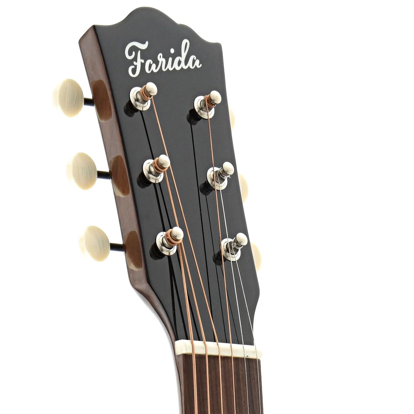 Farida Old Town Series OT-15 VBS Acoustic Guitar - Image 7