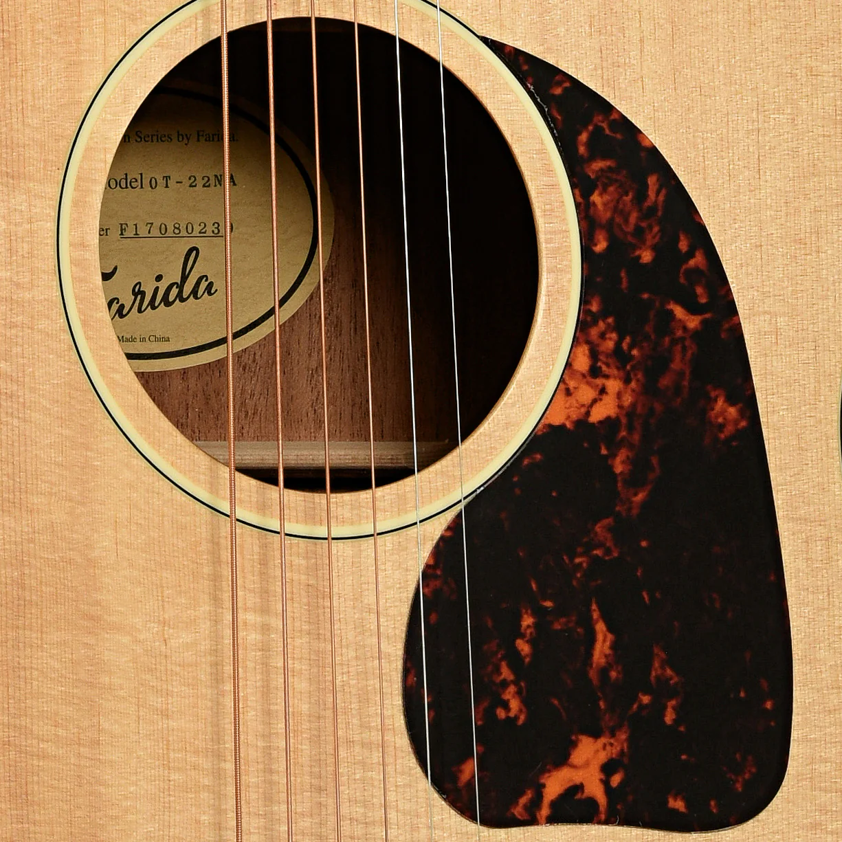 Farida Old Town Series OT-22 NA Acoustic Guitar (2017) - Image 6