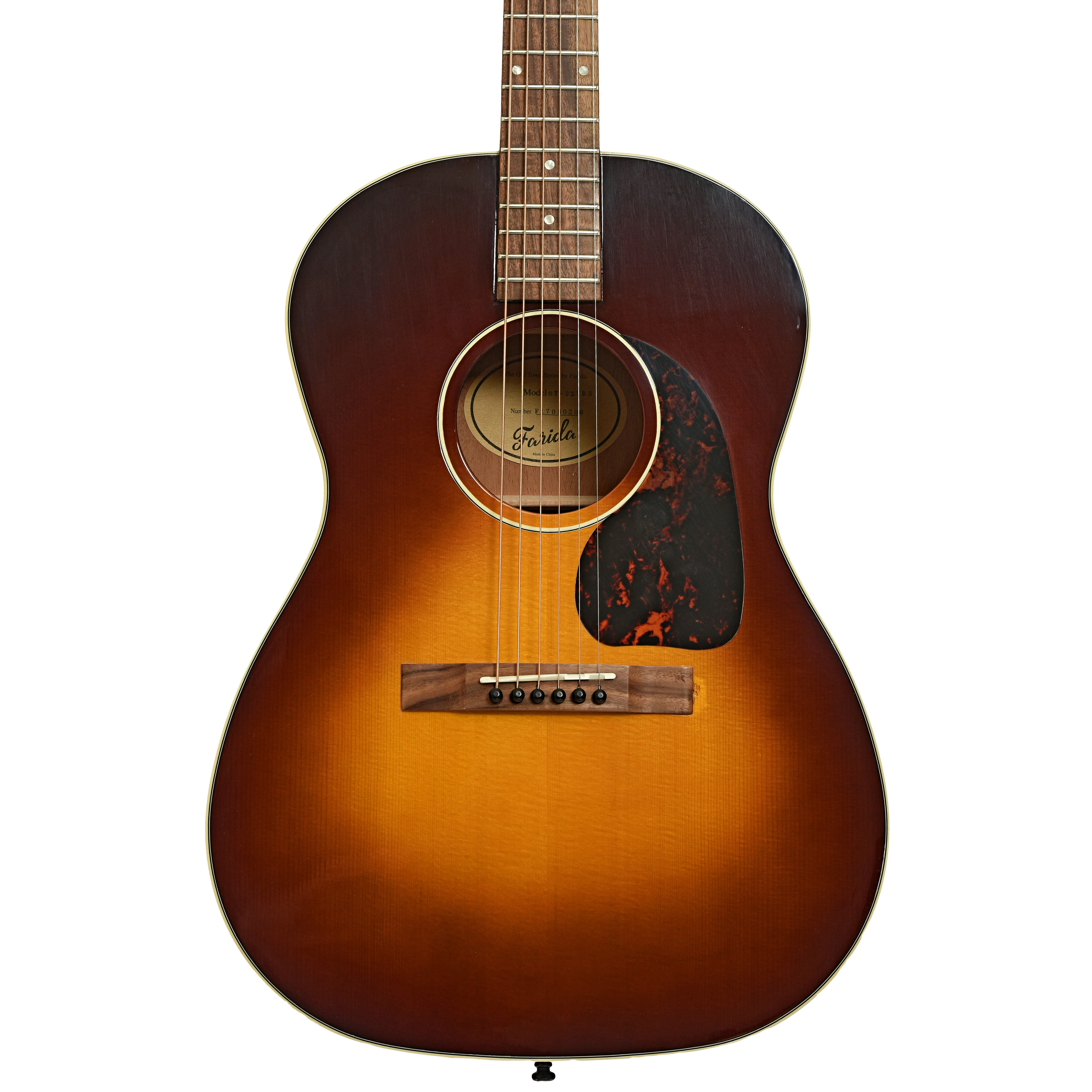 Farida Old Town Series OT-22 VBS Acoustic Guitar (2017) - Image 2