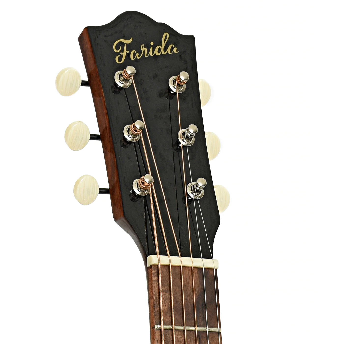 Farida Old Town Series OT-22 VBS Acoustic Guitar (2017) - Image 8