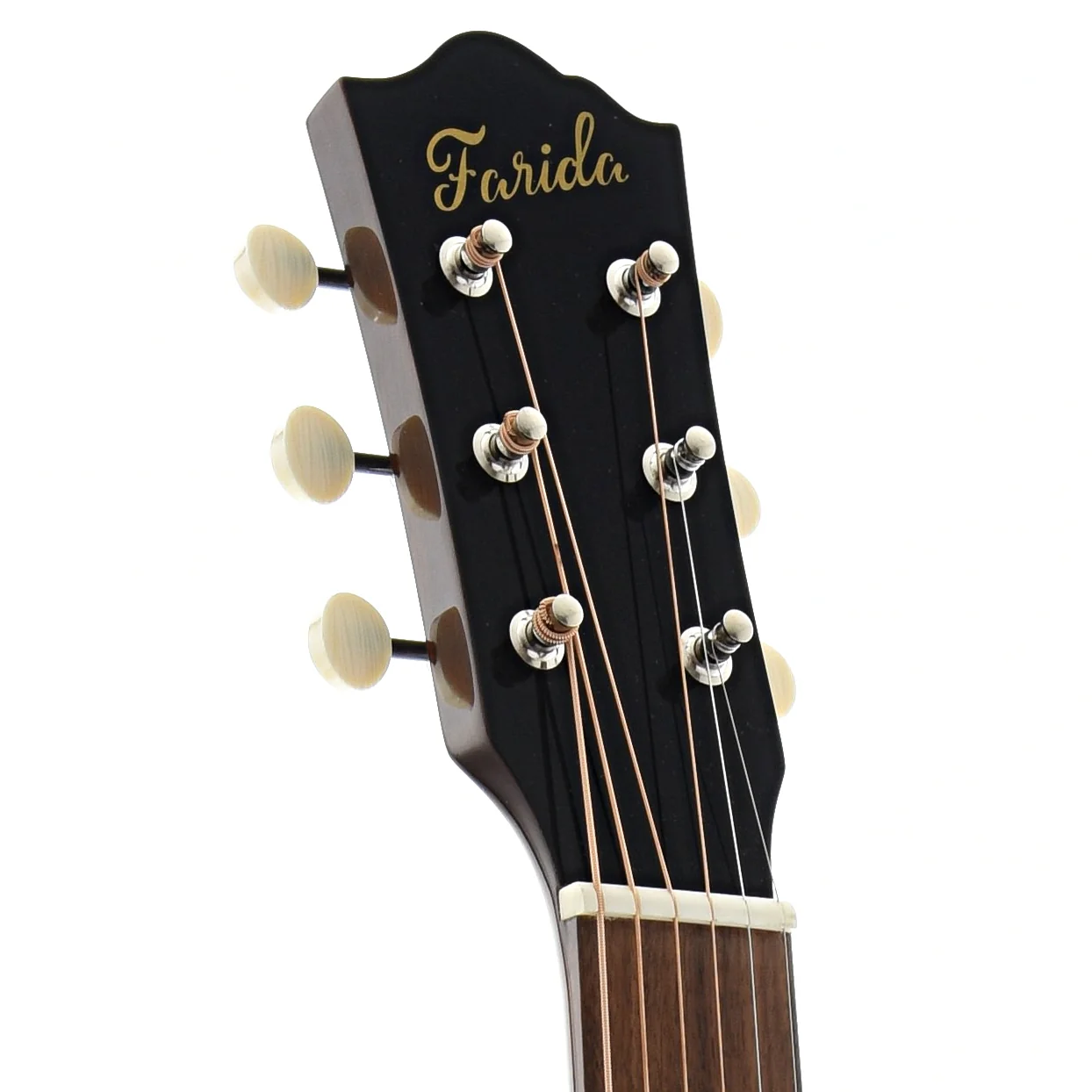 Farida Old Town Series OT-22 E Wide VBS Acoustic-Electric Guitar - Image 6