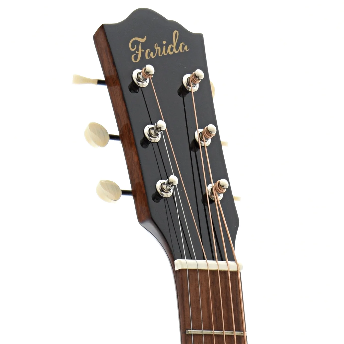 Farida Old Town Series OT-22 L VBS Acoustic Guitar, Left-Handed - Image 6
